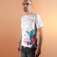 Man-Shirt Multiply Splash / Limited Edition Fluo INK