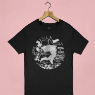 Transmat Nude Photo T-Shirt (Black)