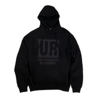 Underground Resistance - UR Hoodie (Black on Black)
