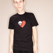 Death is Nothing to Fear SkullHeart Tee (Black)