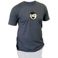 Ghostly Boy Catbird Shirt (Asphalt)