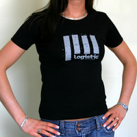 Girly Logistic Design (Black Shirt)