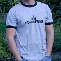 I am Superpunk (Shirt Gray)