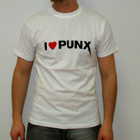 I LOVE PUNX (WHITE)