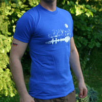Tic Tac Toe City Shirt (Royal blue)