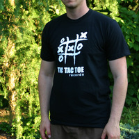 Tic Tac Toe Logo Shirt (Black)
