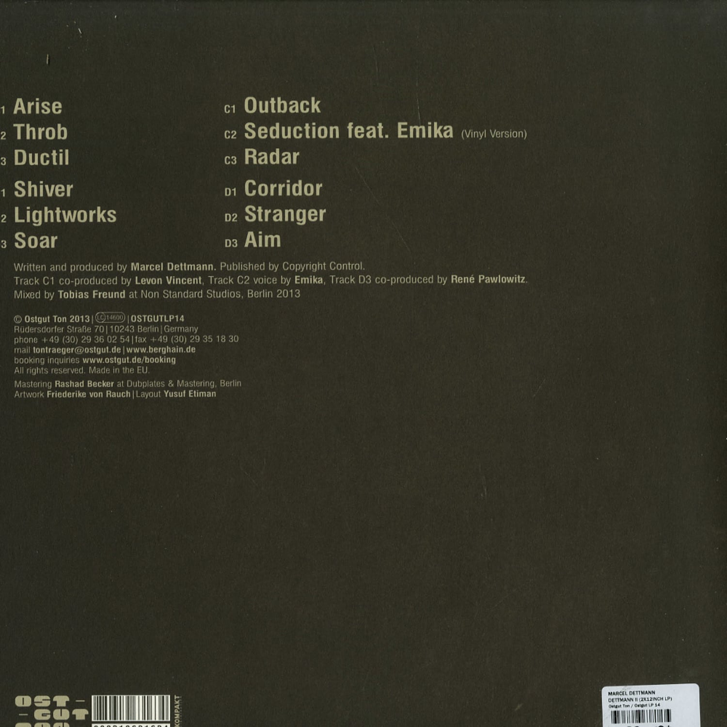 Marcel Dettmann - DETTMANN II