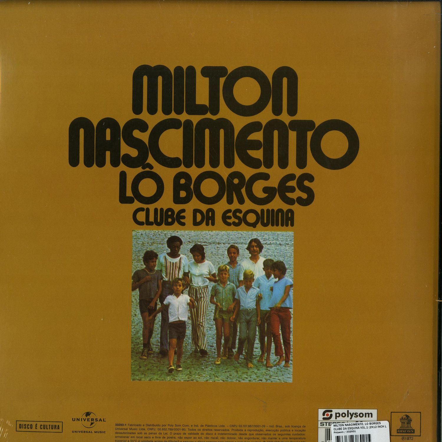 Milton Nascimento, Lo Borges - CLUBE DA ESQUINA VOL.1