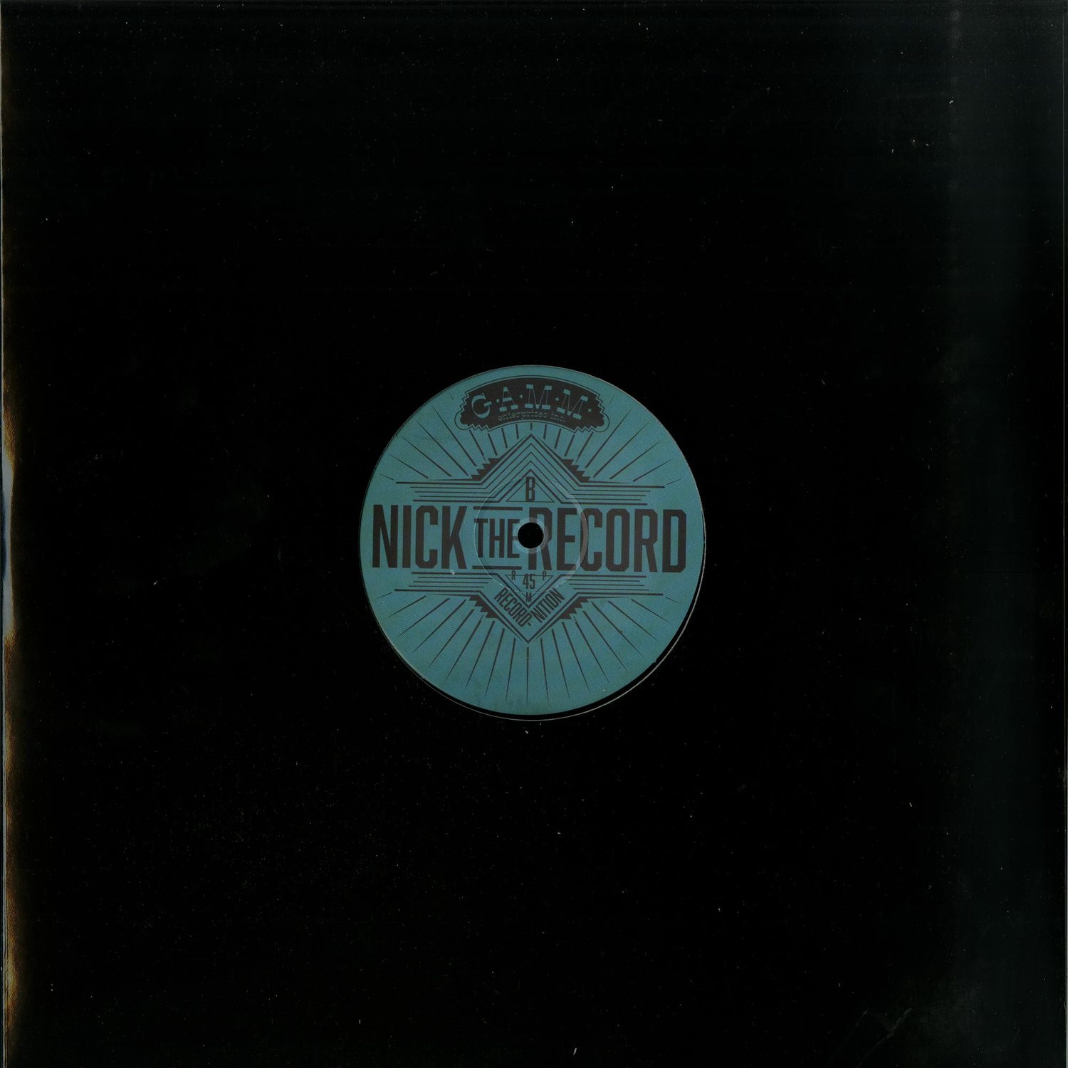 Nick The Record - LIFEFORCE THEME / G.A.M.M. / GAMM115 | 12 Inch