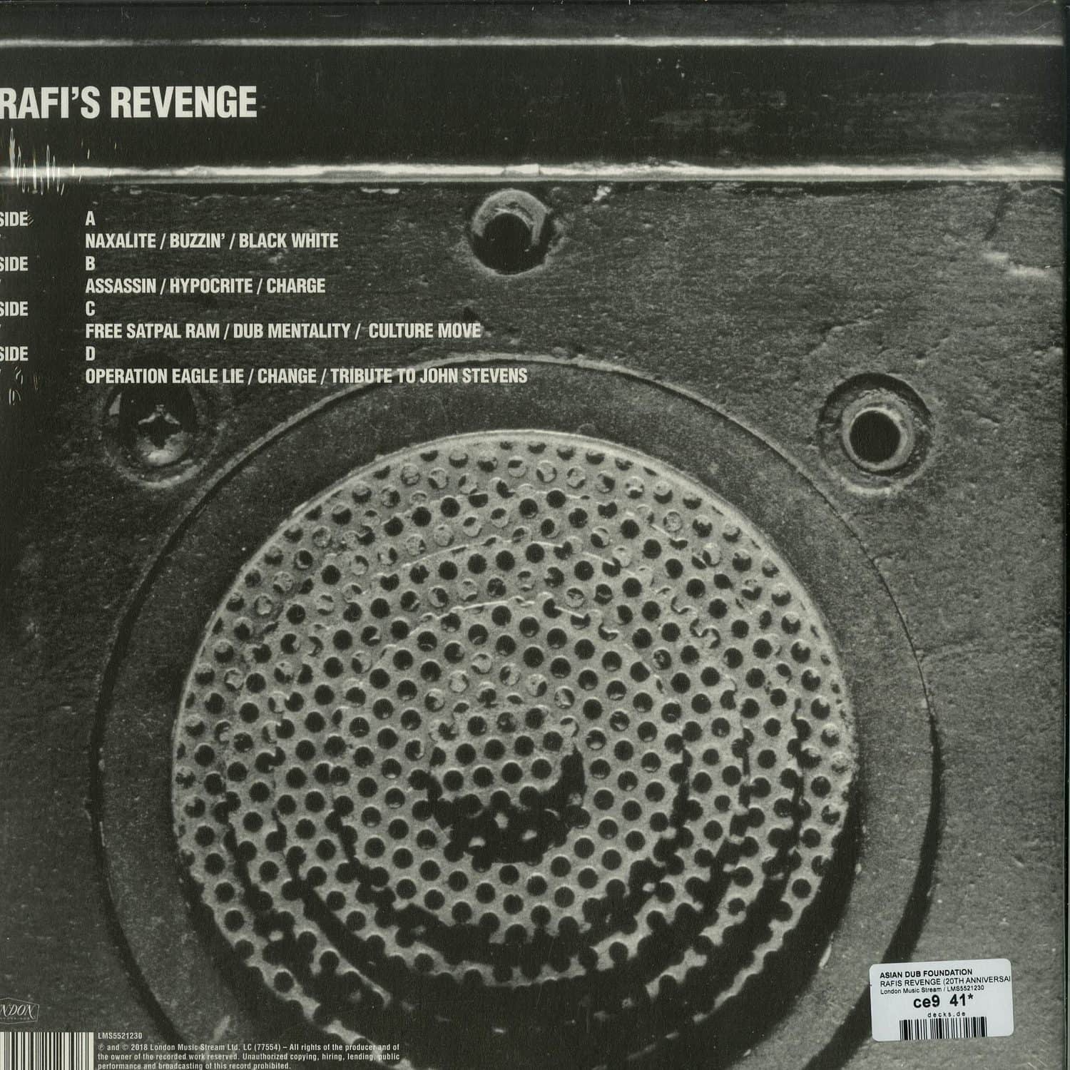 Asian Dub Foundation - RAFIS REVENGE