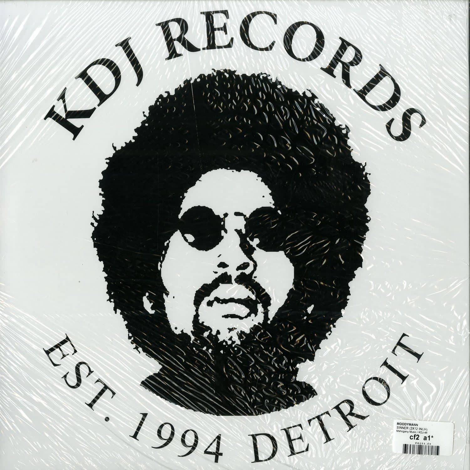 Moodymann – Sinner – CDr (Album, Unofficial Release), 2020