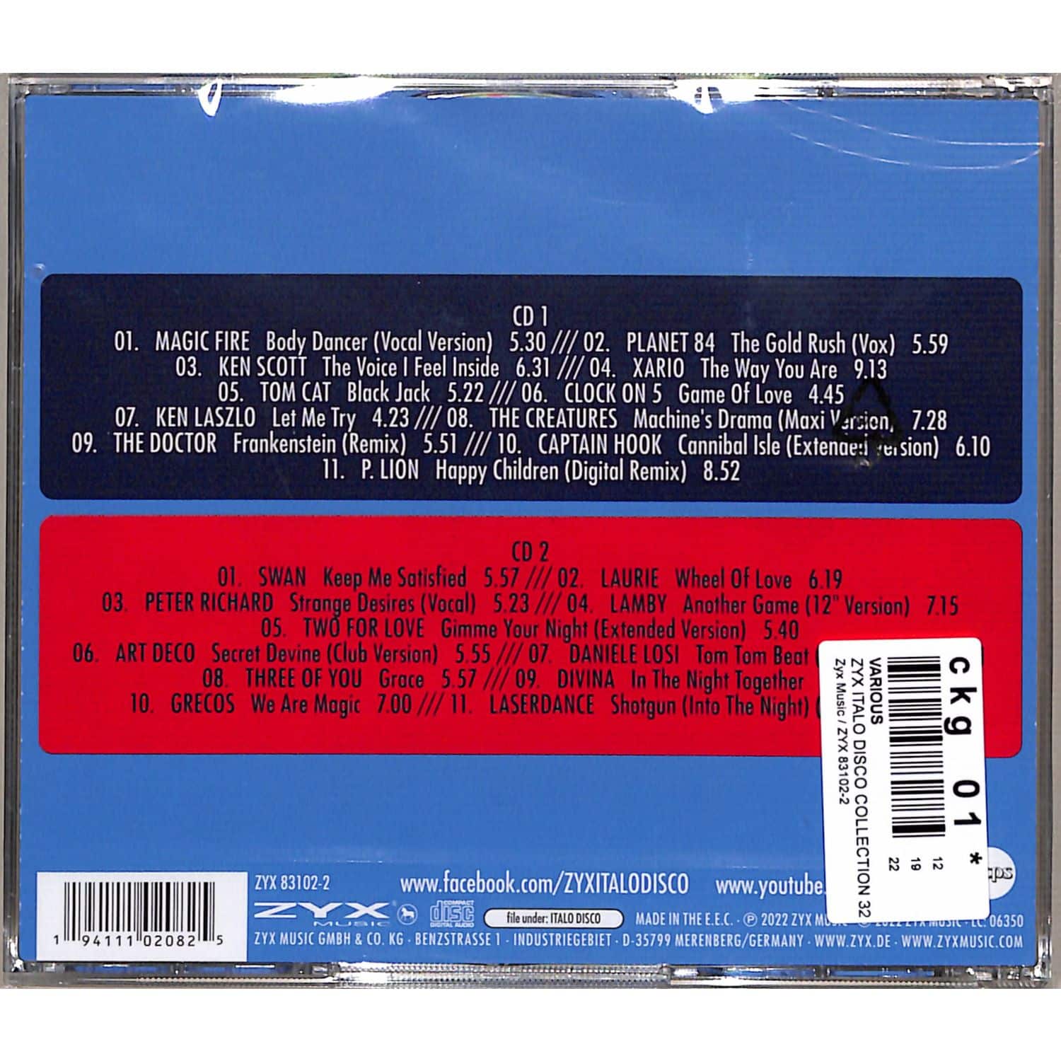 Various - ZYX ITALO DISCO COLLECTION 32