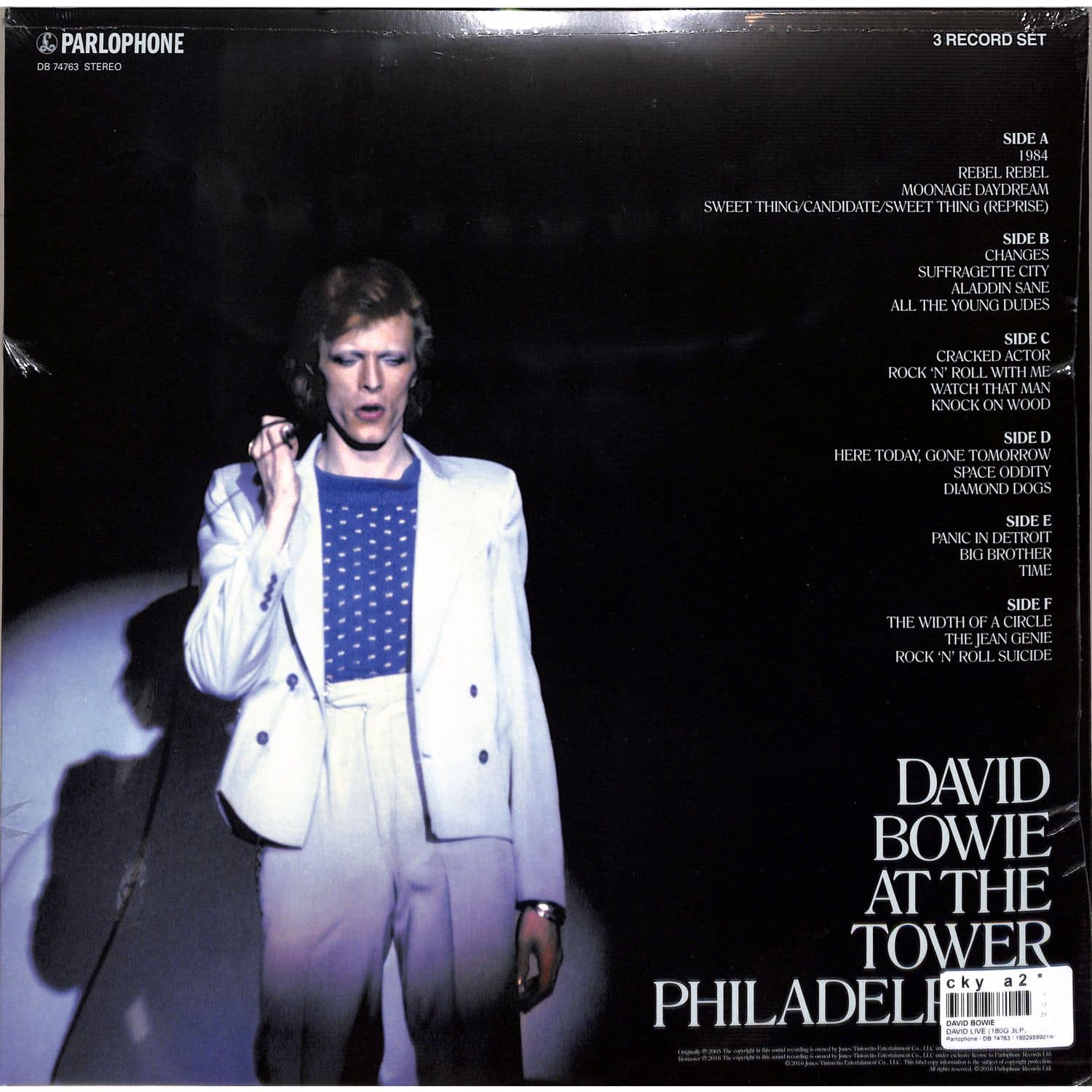 David Bowie ‎/ David Live - 3LP main image 0