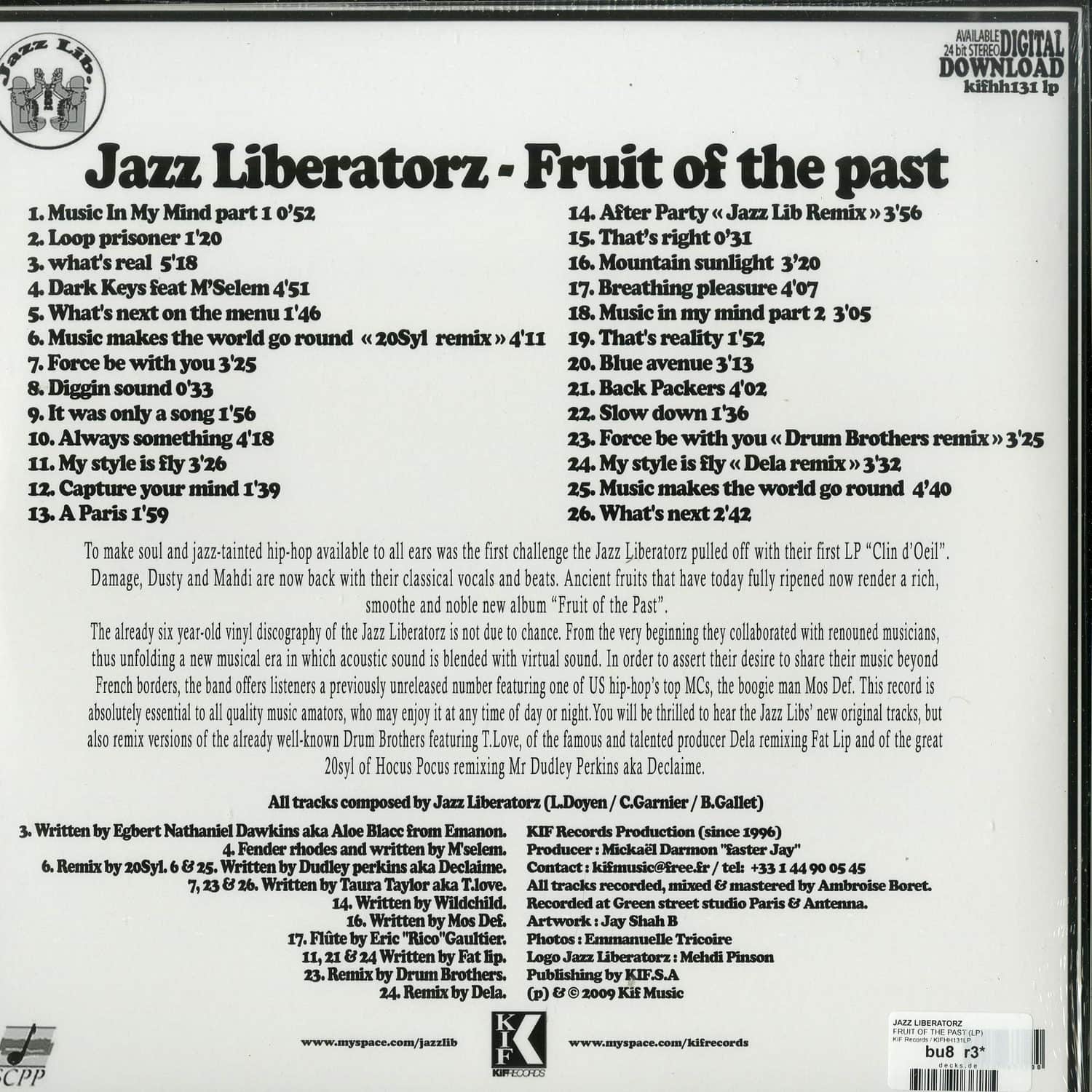 Jazz Liberatorz - Fruit of the Past - Amazon.com Music
