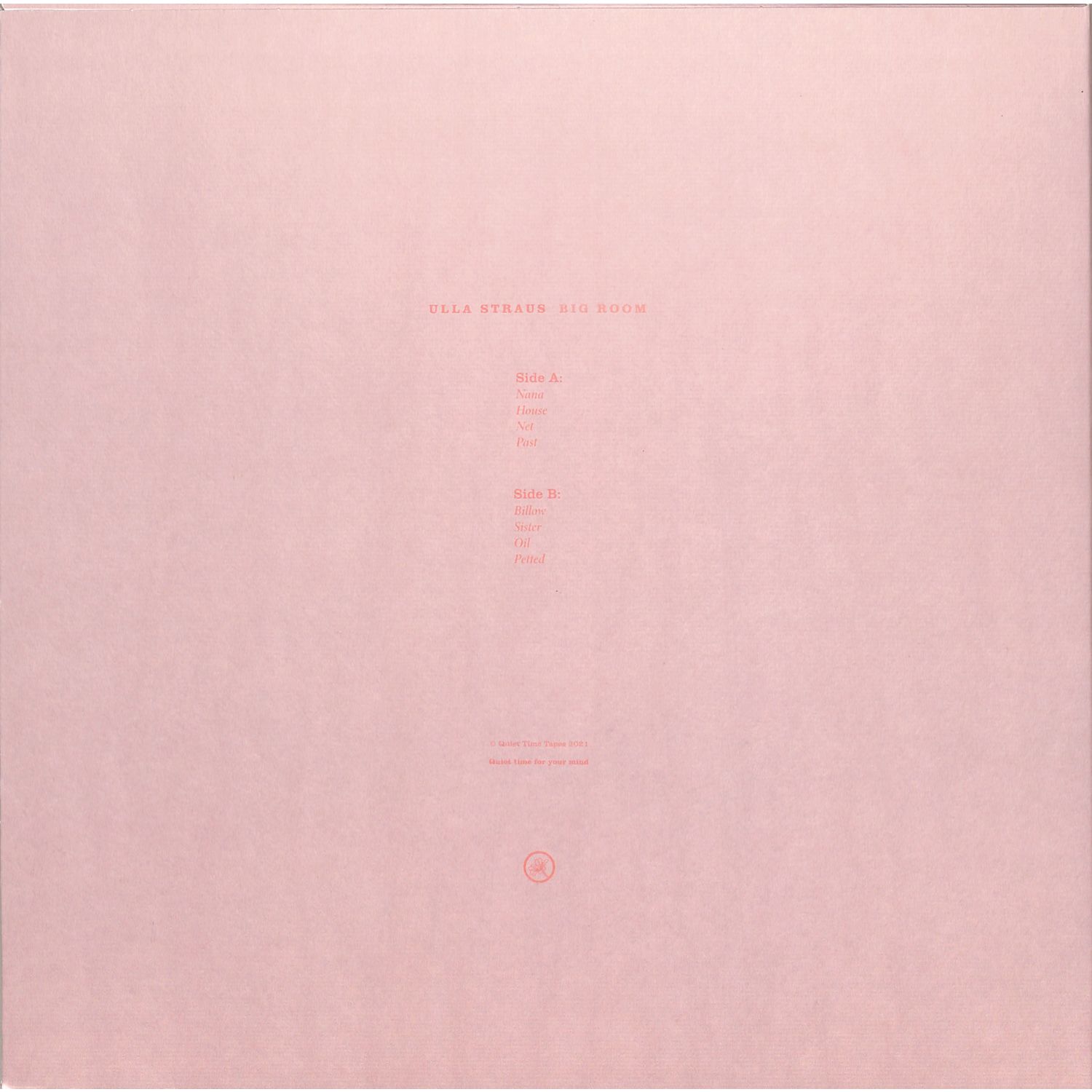 クラブ+ダンス Ulla Straus - Big Room LP Ulla Straus – Big Room – Vinyl (LP), 2022 [r23506706] | Discogs
