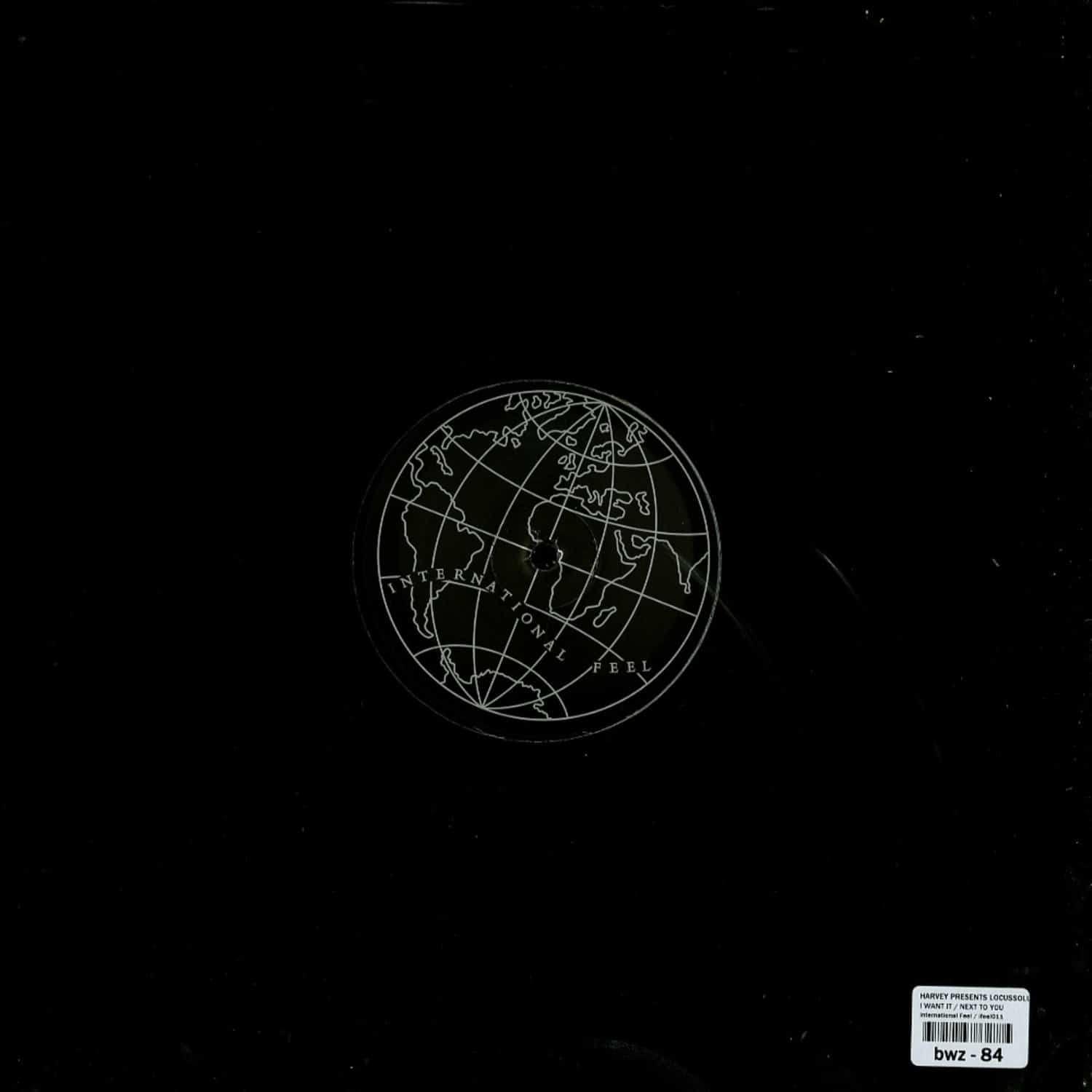 Harvey Presents Locussolus - I WANT IT / NEXT TO YOU