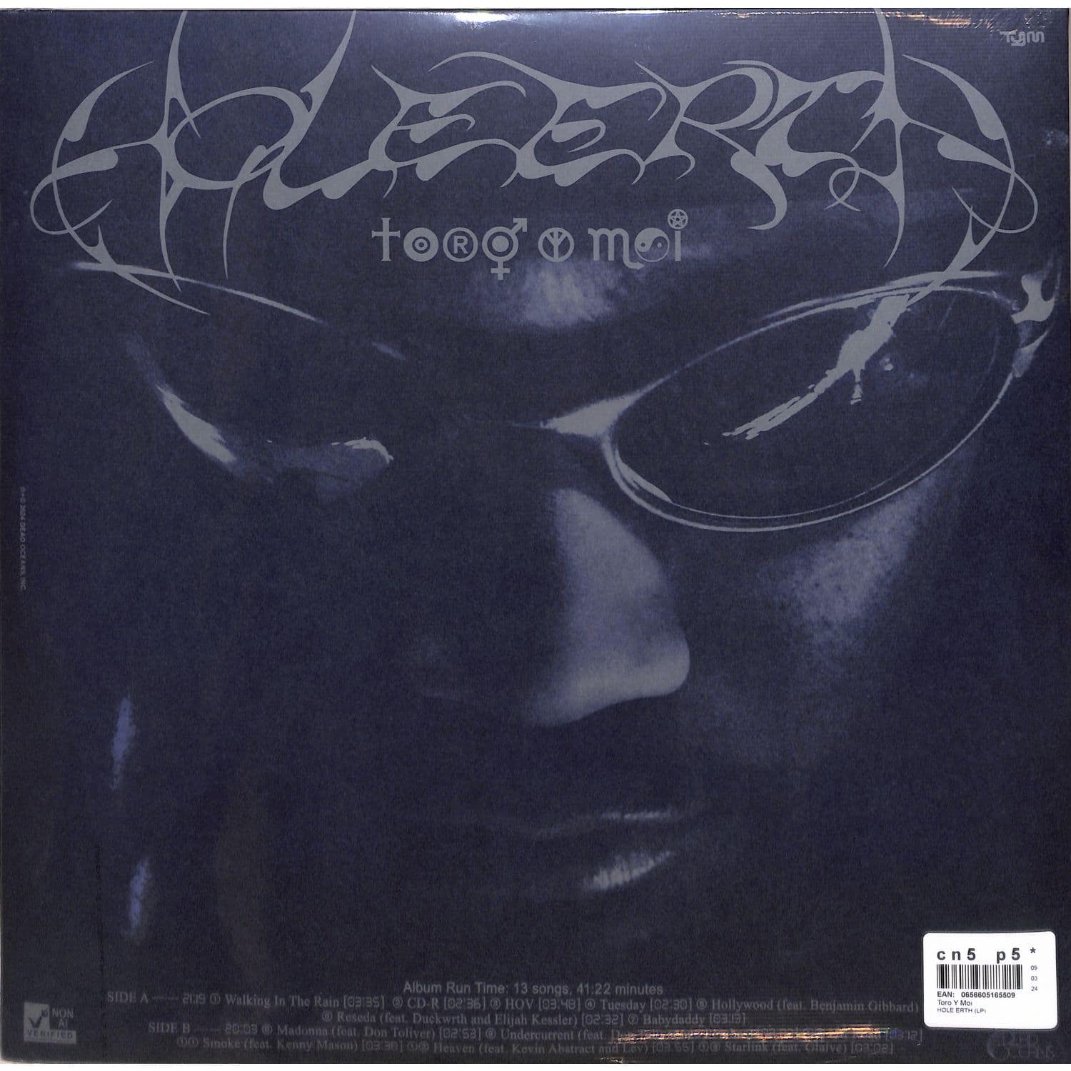 米LP Toro Y Moi Hole Erth DOC355LP Dead Oceans /00260 米LP Toro Y Moi Hole Erth DOC355LP Dead Oceans /00260 Hole Erth