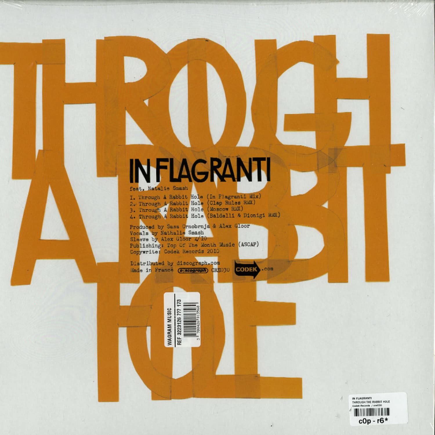 洋楽 In Flagranti - Through The Rabbit Hole In Flagranti - THROUGH THE RABBIT HOLE