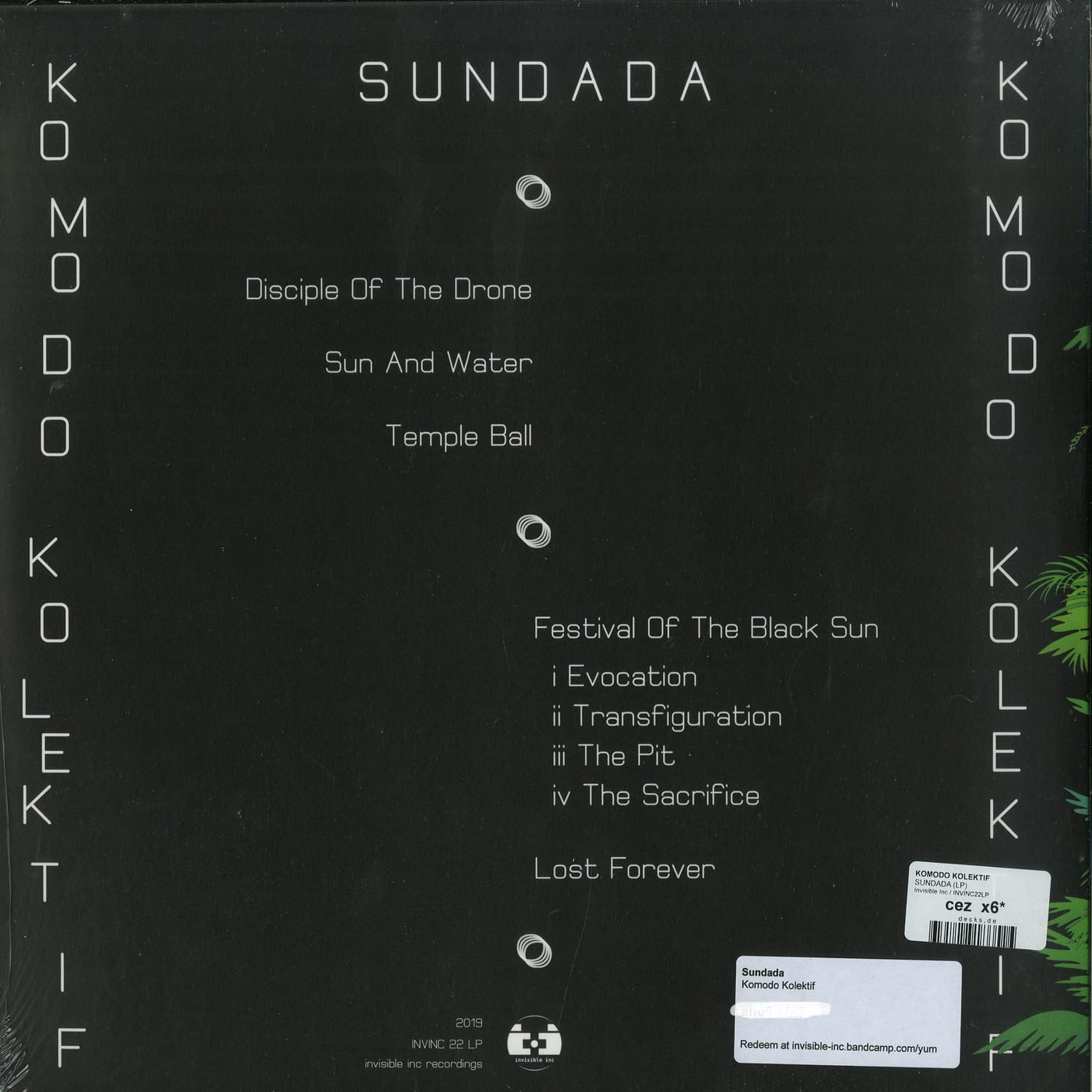 Komodo Kolektif - SUNDADA / Invisible Inc / INVINC22LP | 12 Inch