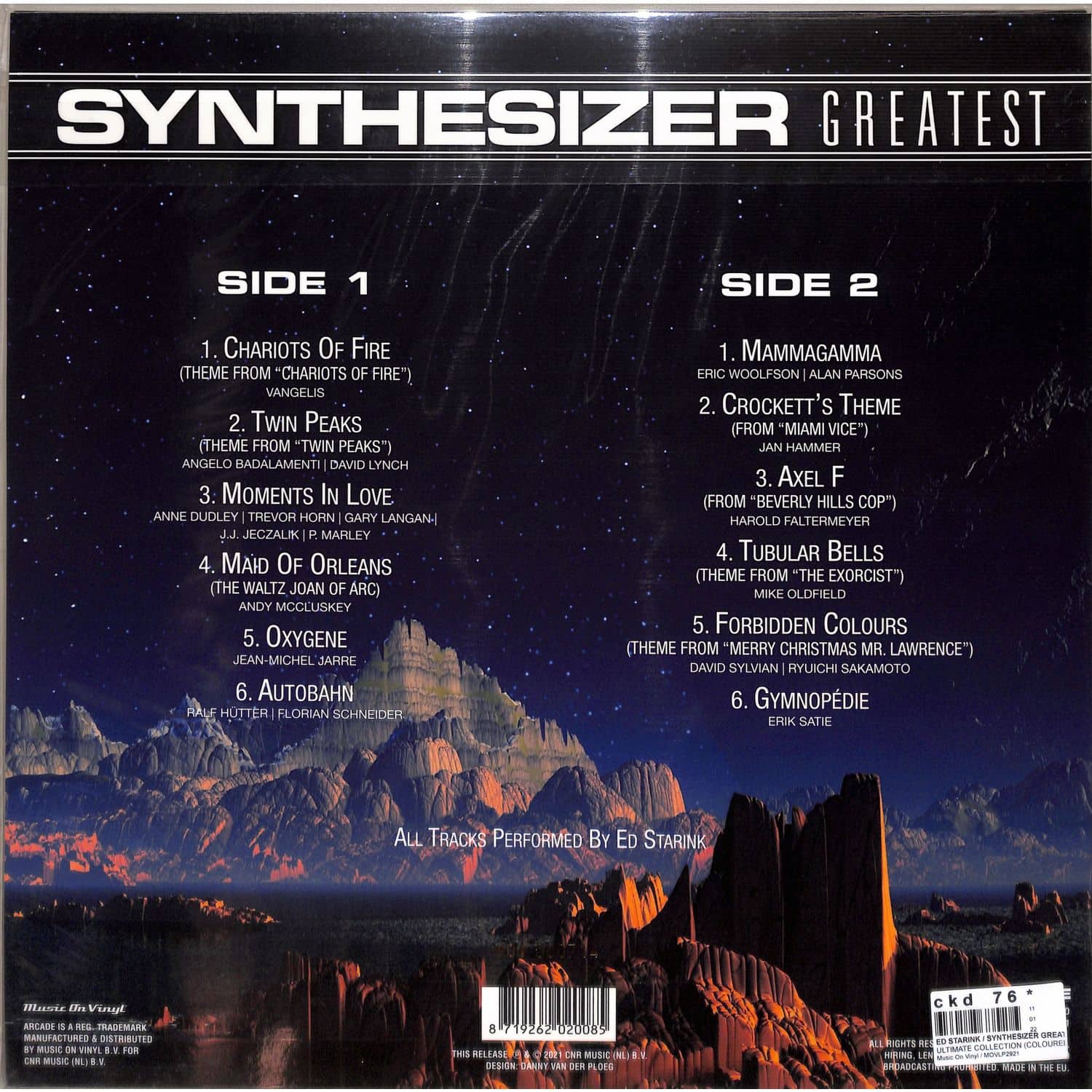 Ed Starink / Synthesizer Greatest - ULTIMATE COLLECTION / Music On