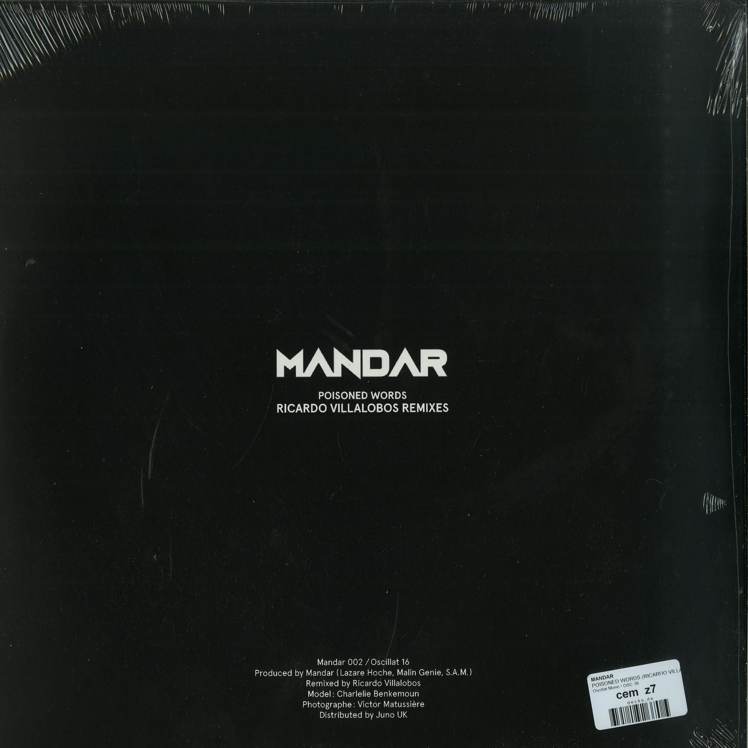Mandar Poisoned Words Ricardo Villalobos Remixes