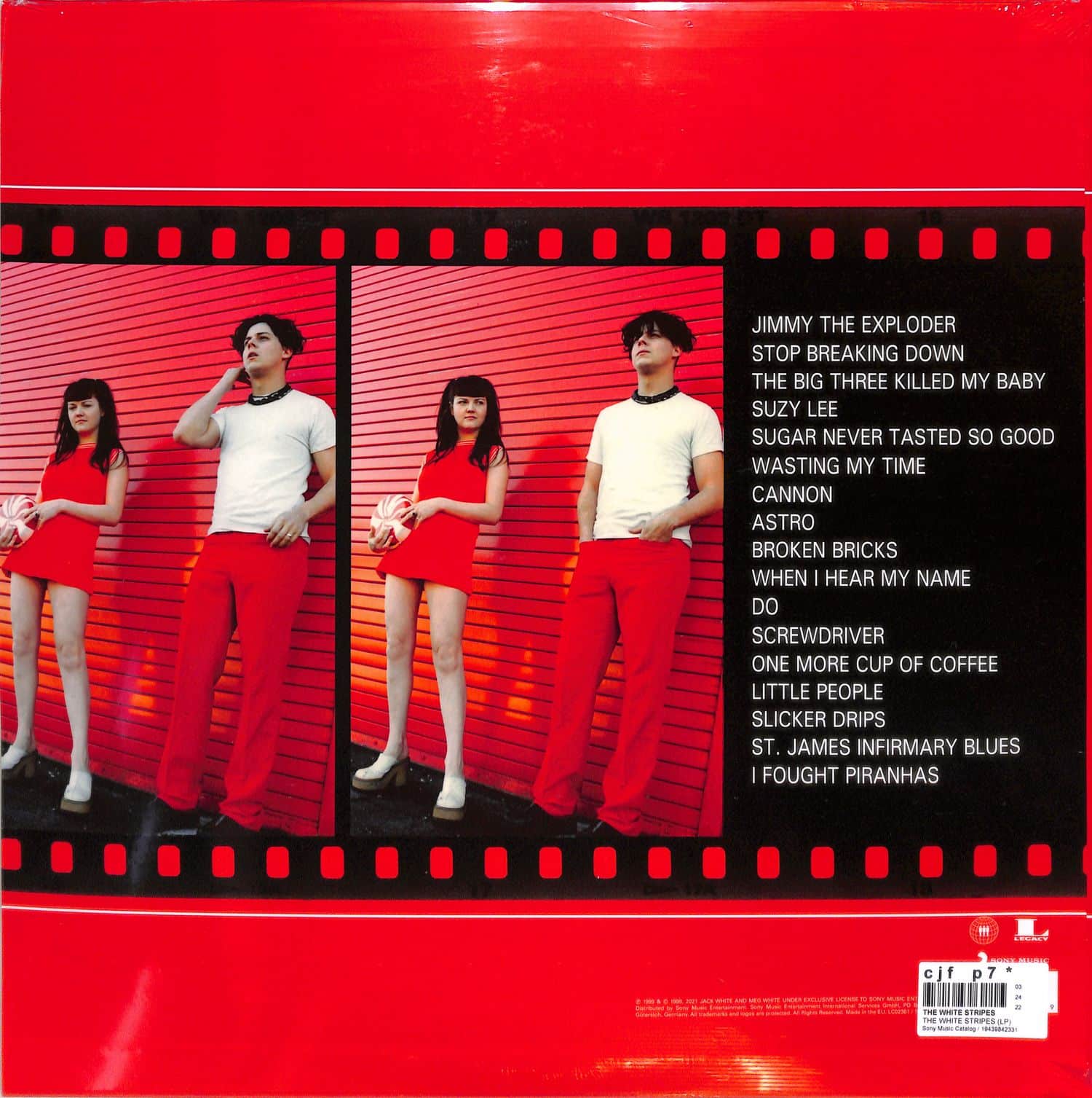 欧LP White Stripes The White Stripes 19439842331 Legacy, Sony Music,  未開封 /00260 The White Stripes – The White Stripes – Vinyl (Red, LP