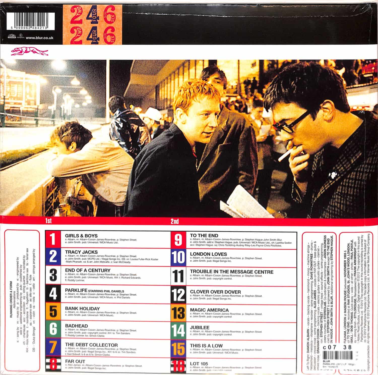 blur PARKLIFE レコード UKオリジナル盤 Blur - PARKLIFE
