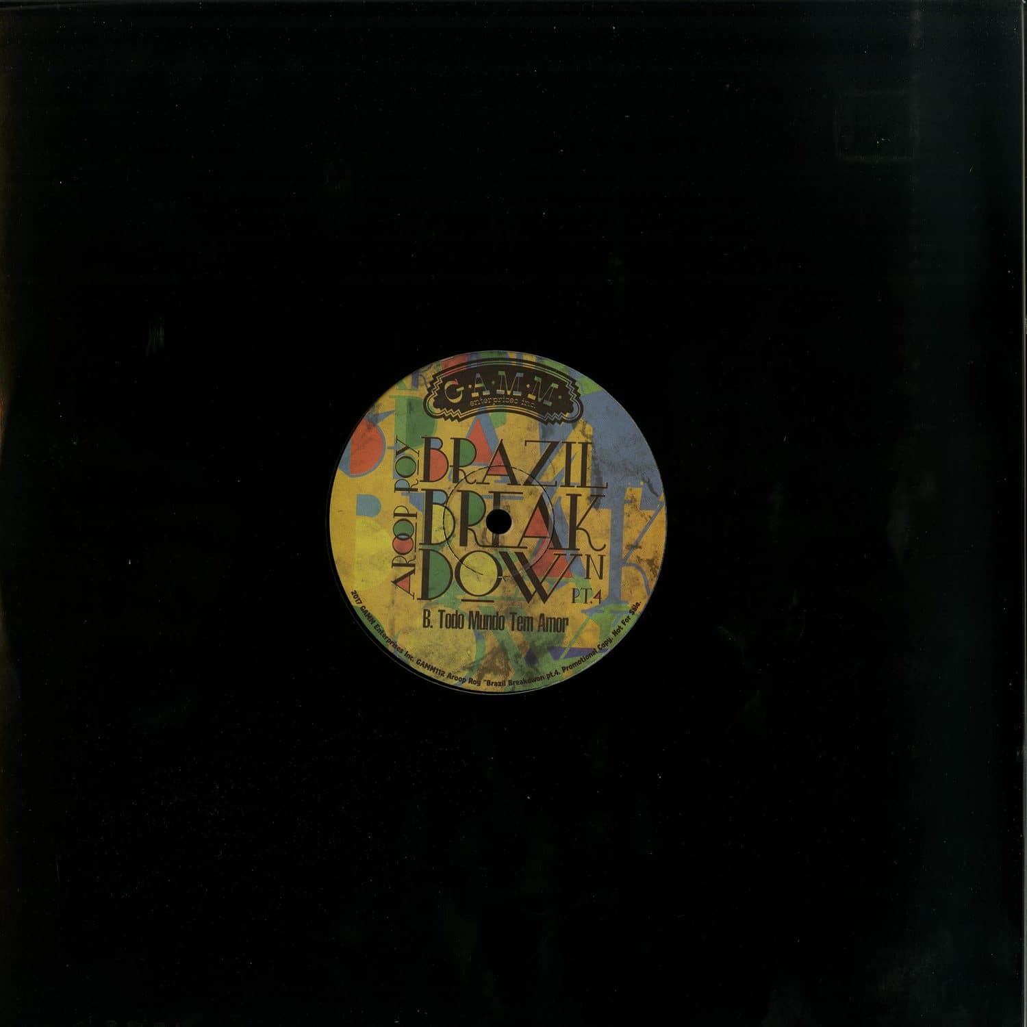 洋楽 AROOP ROY brazil breakdown Aroop Roy – Brazil Breakdown EP – Vinyl (12