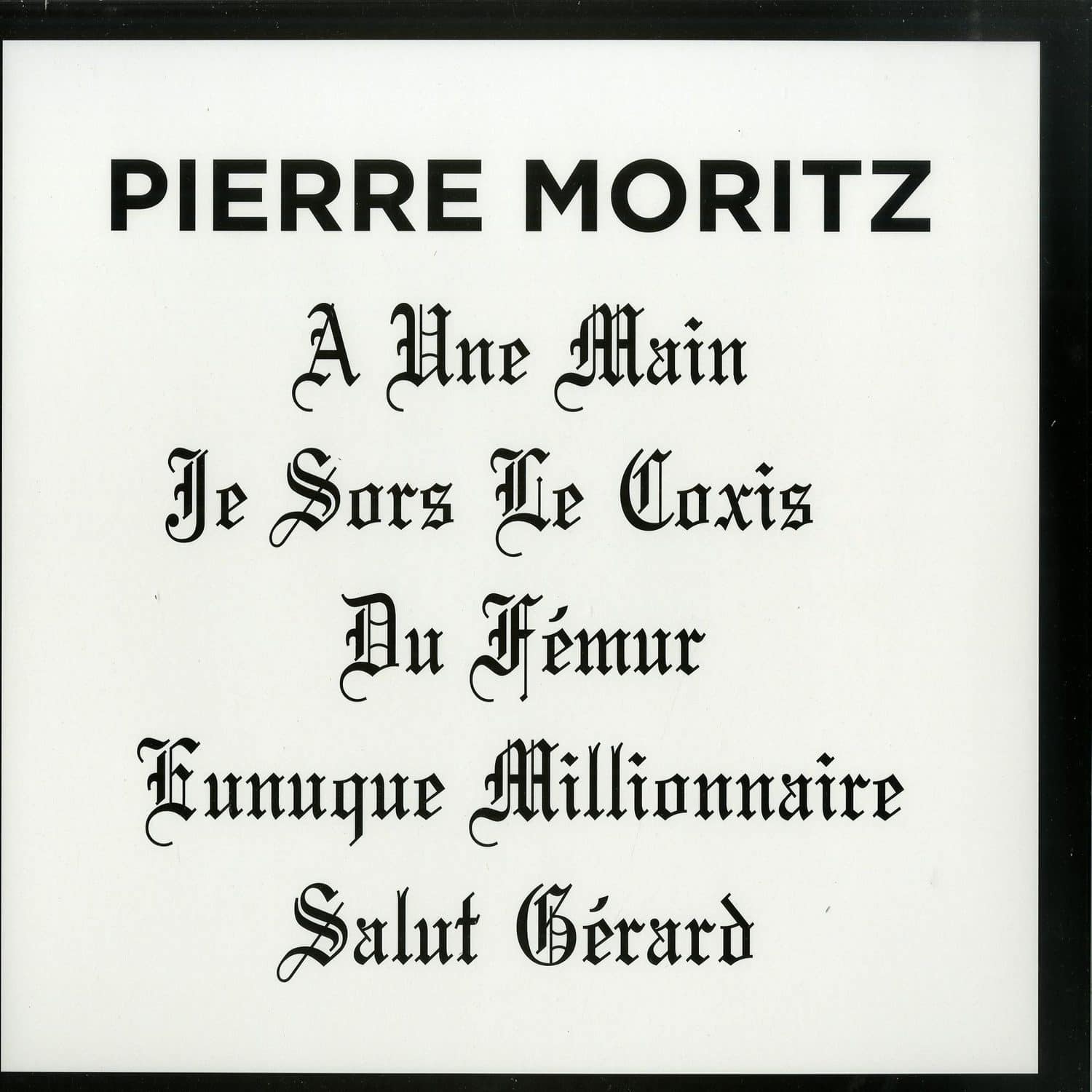 Pierre Moritz - DEDE IS BACK EP
