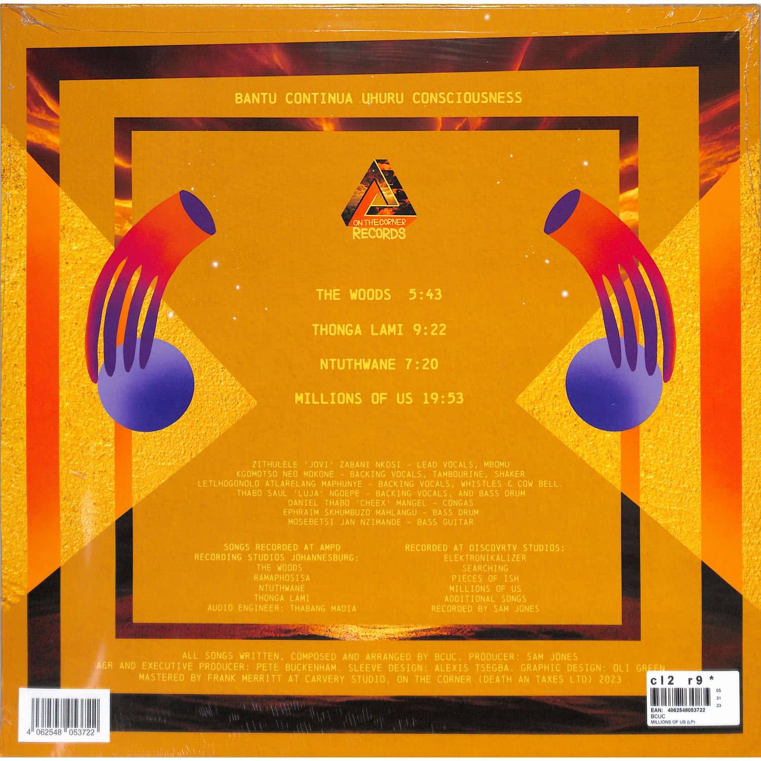英LP BCUC Millions Of Us OTCRLP018 On The Corner Record /00260 BCUC - MILLIONS OF US