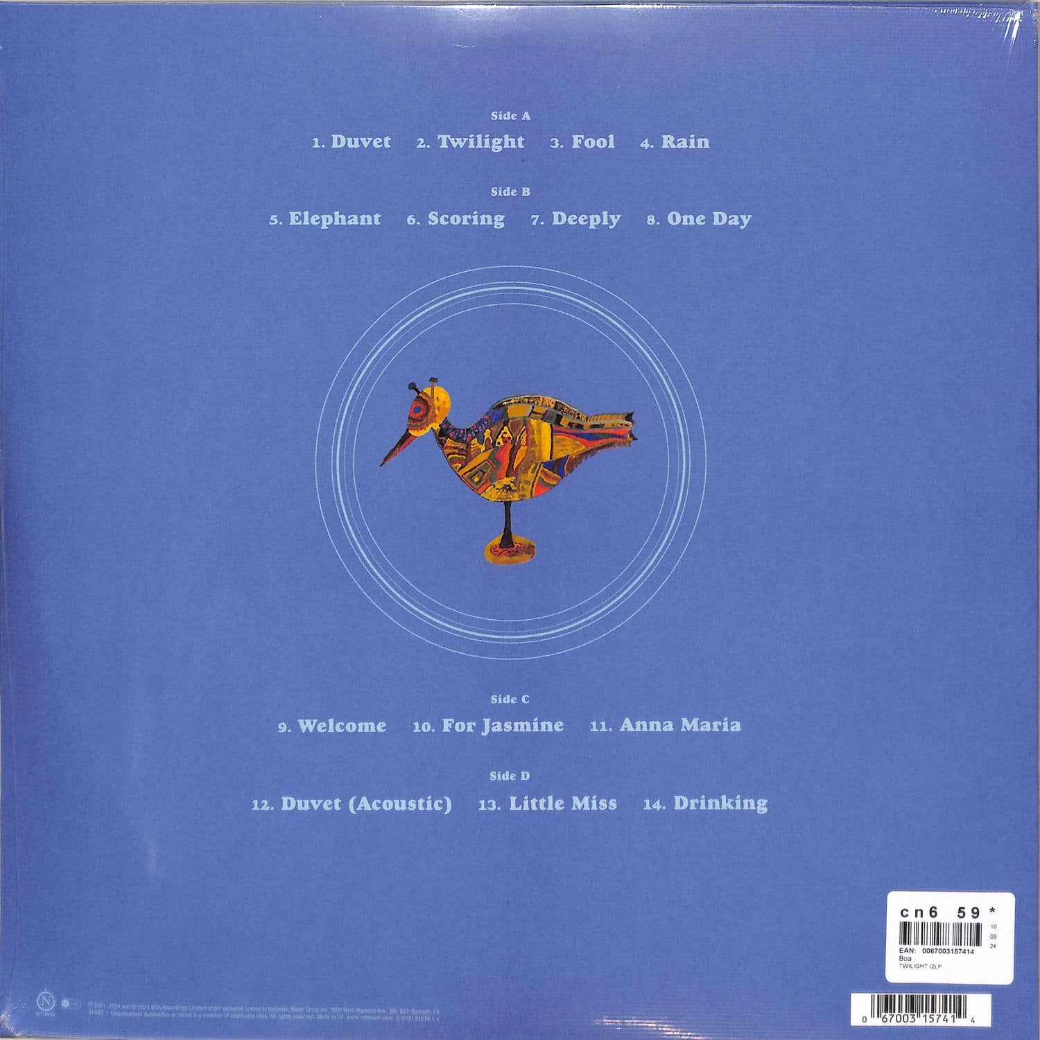 BOA　twilight　CD【W491】 Boa - Twilight - sklep płyty cd-dvd-vinyl.pl