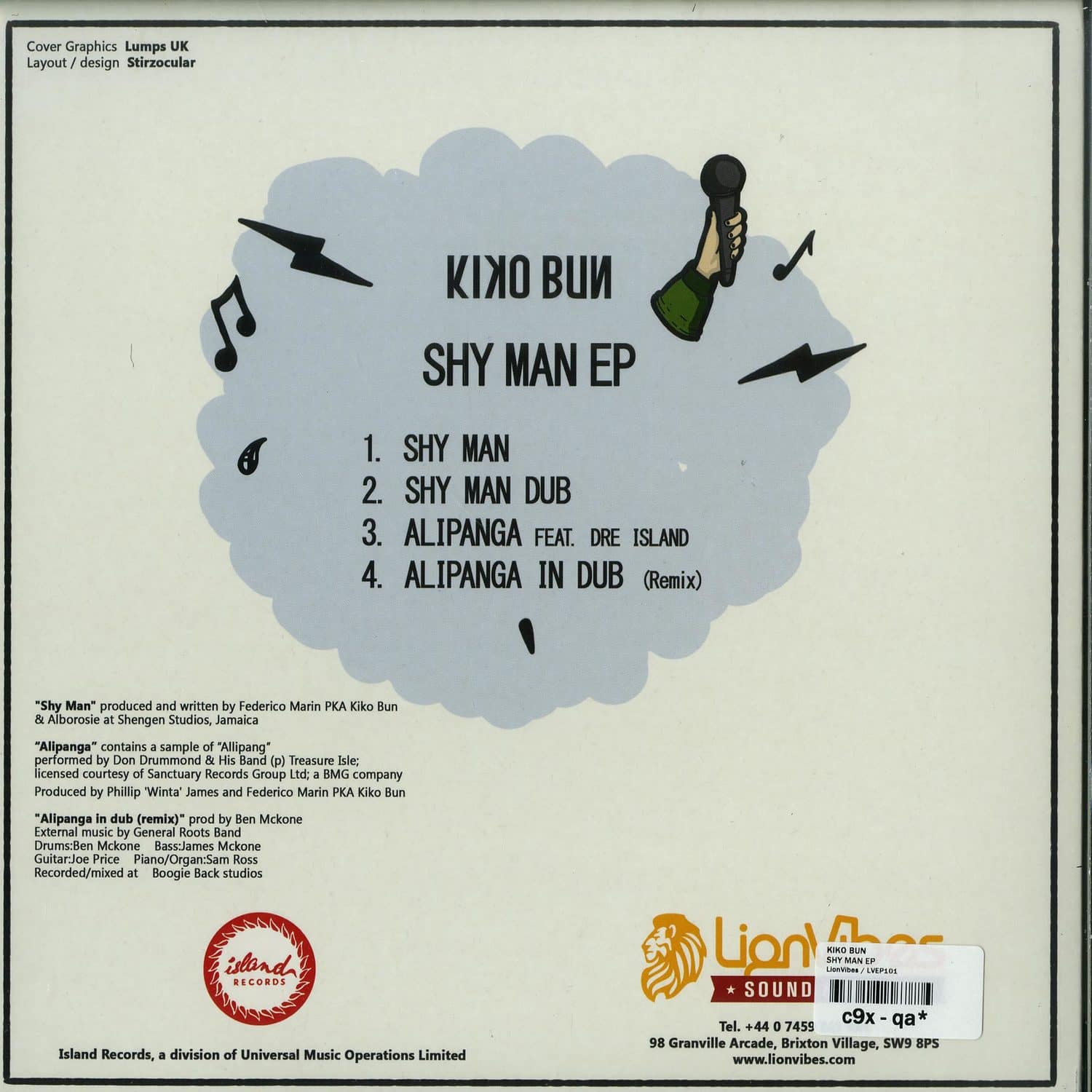 英10” Kiko Bun Shy Man EP LVEP101  Records, Lionvibes Sound And Music /00200 hqdefault.jpg