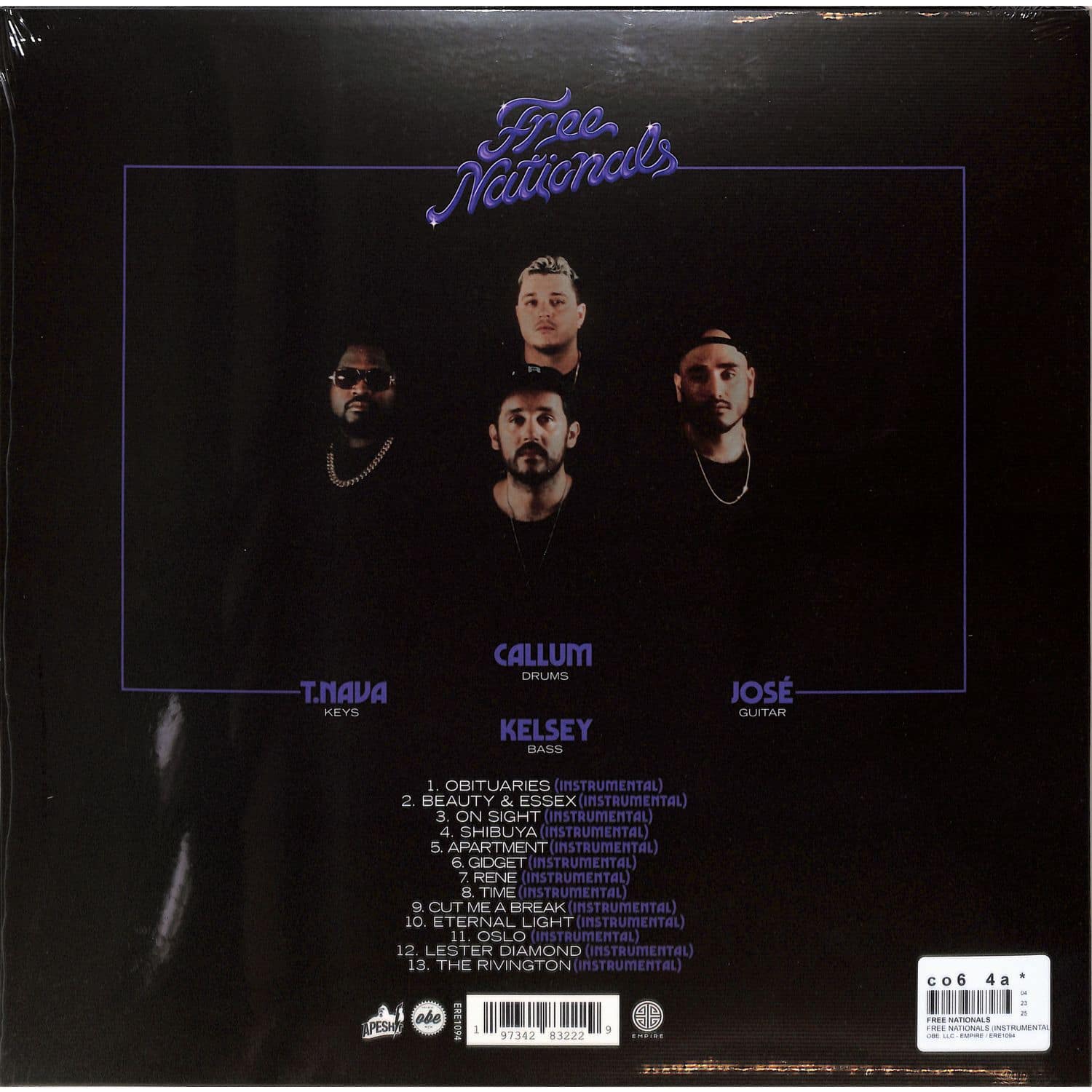 洋楽 FREE NATIONALS 2LP Free Nationals - Free Nationals 2LP – Chaz's Bull City Records