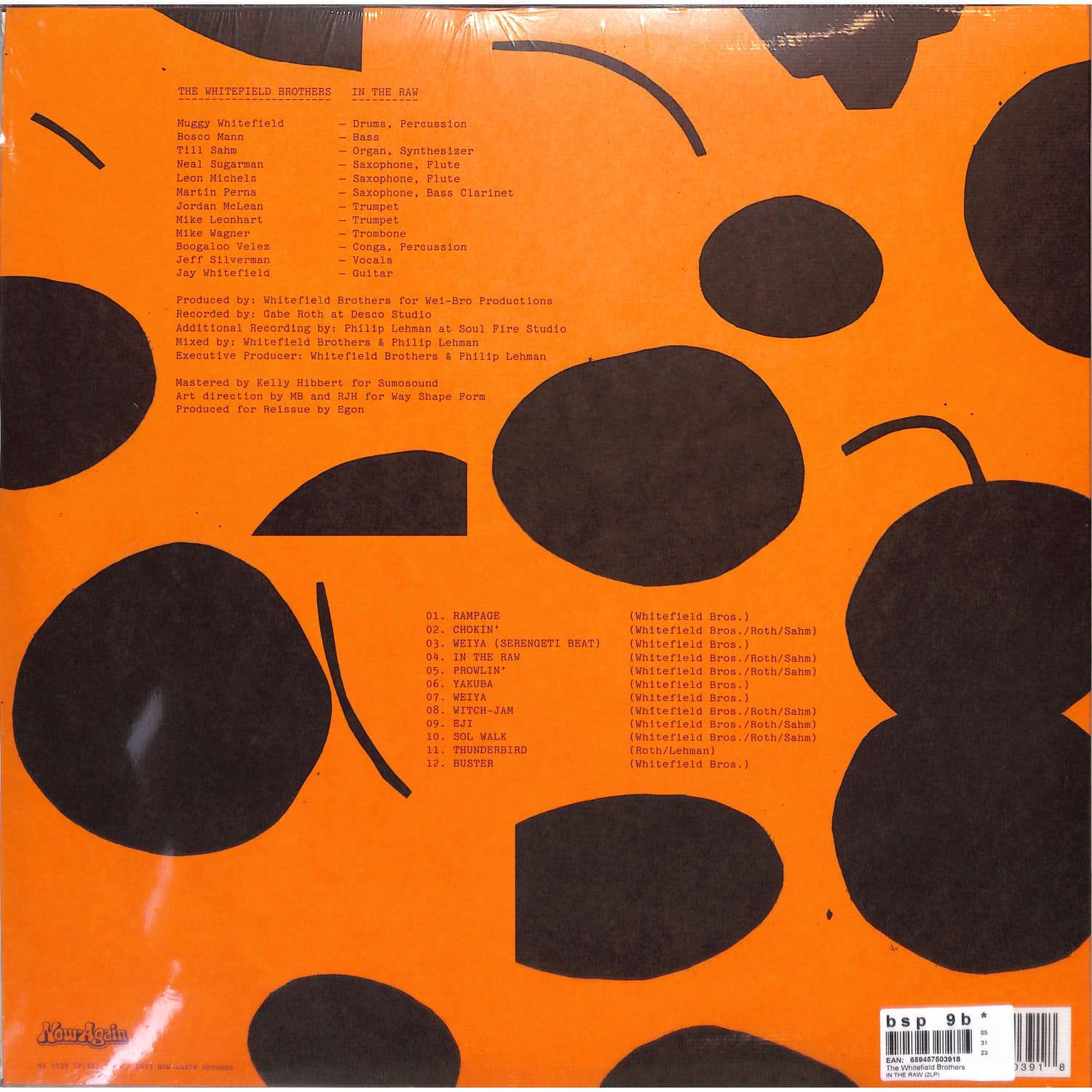 The Whitefield Brothers - IN THE RAW / Now Again / NA5039-1 | 2x12