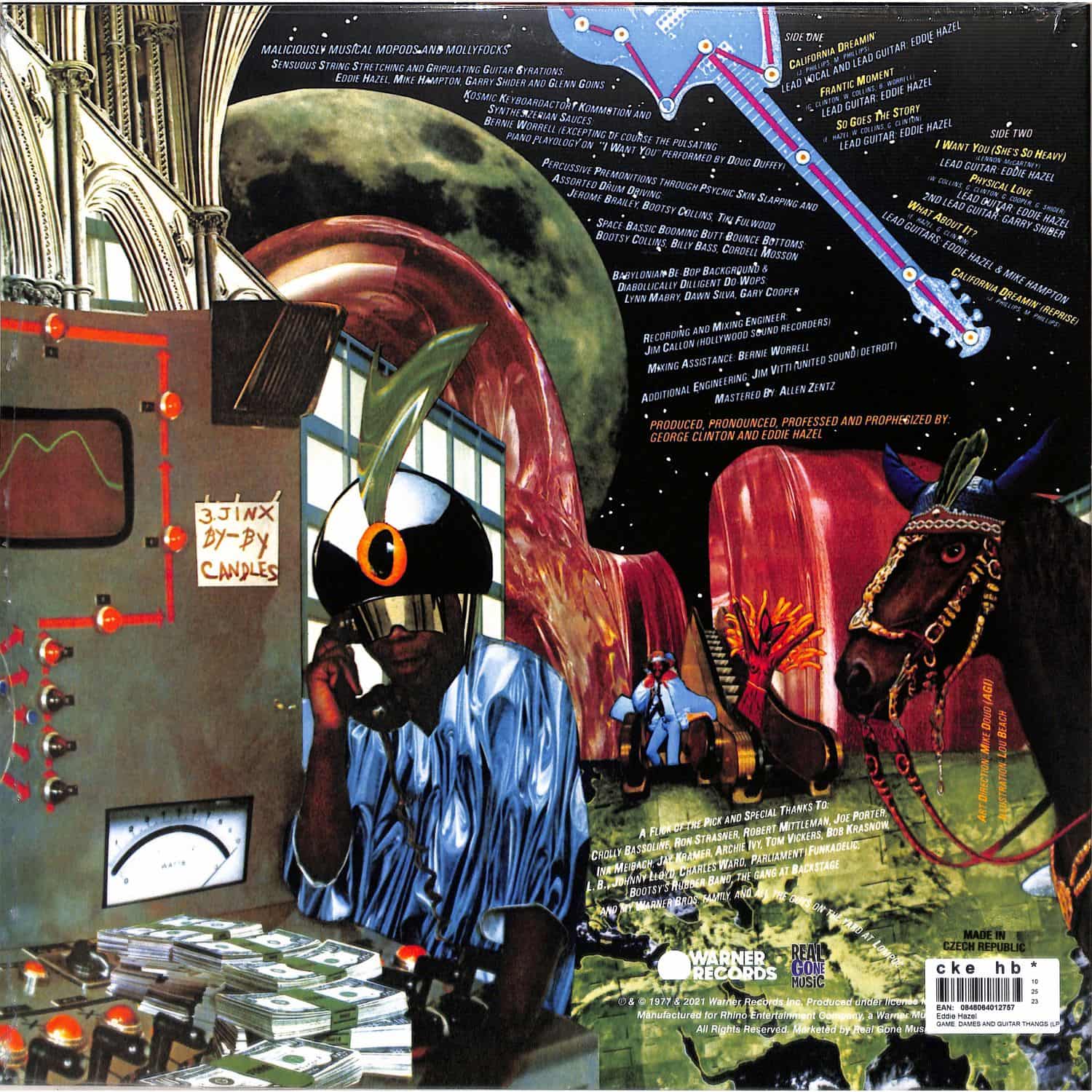 Eddie Hazel - GAME, DAMES AND GUITAR THANGS