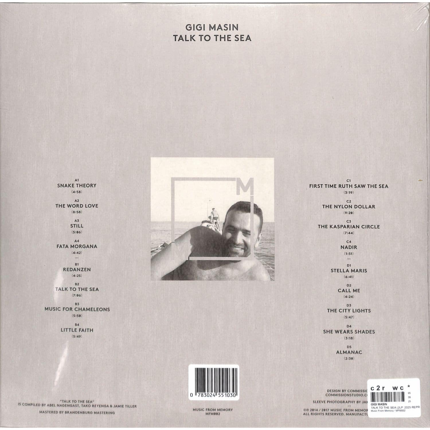 Gigi Masin - TALK TO THE SEA / Music From Memory / MFM002 | 2LP