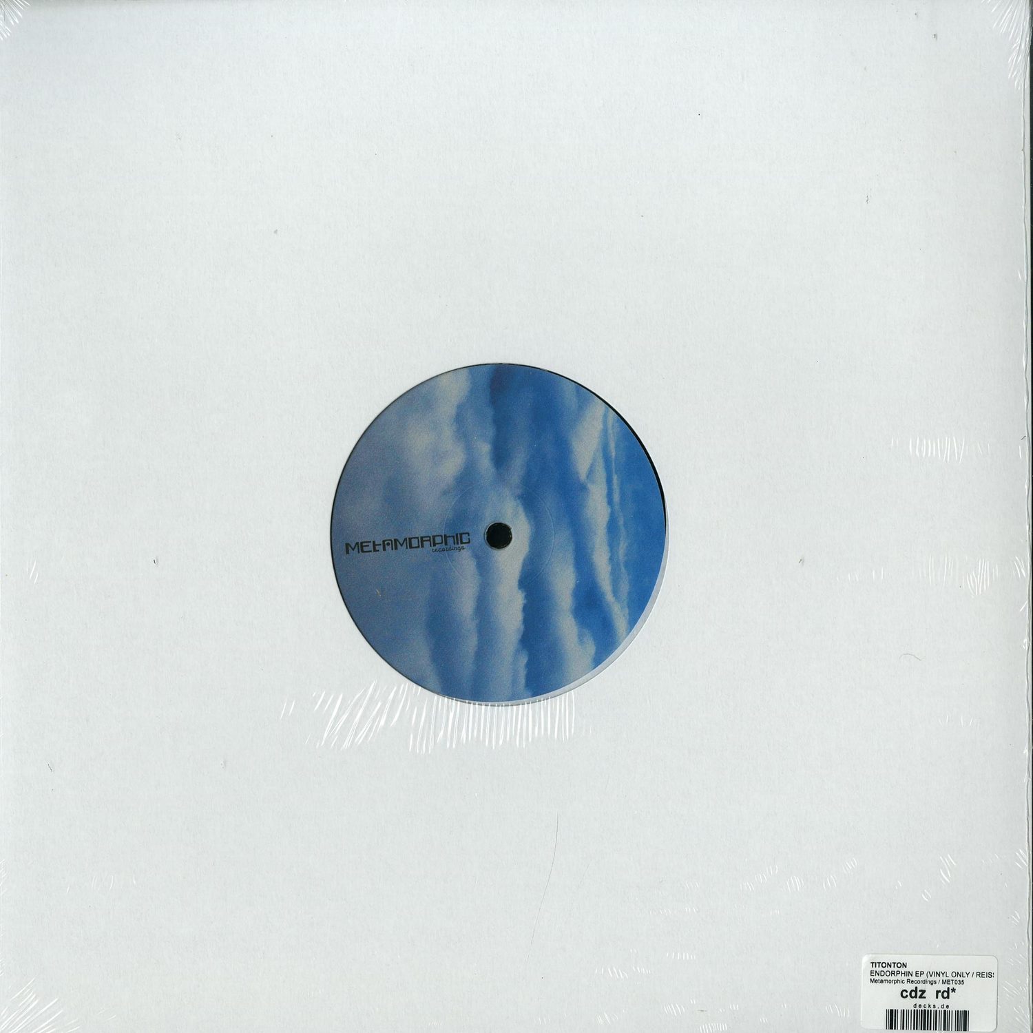 Titonton - ENDORPHIN EP / Metamorphic Recordings / MET035 | 12