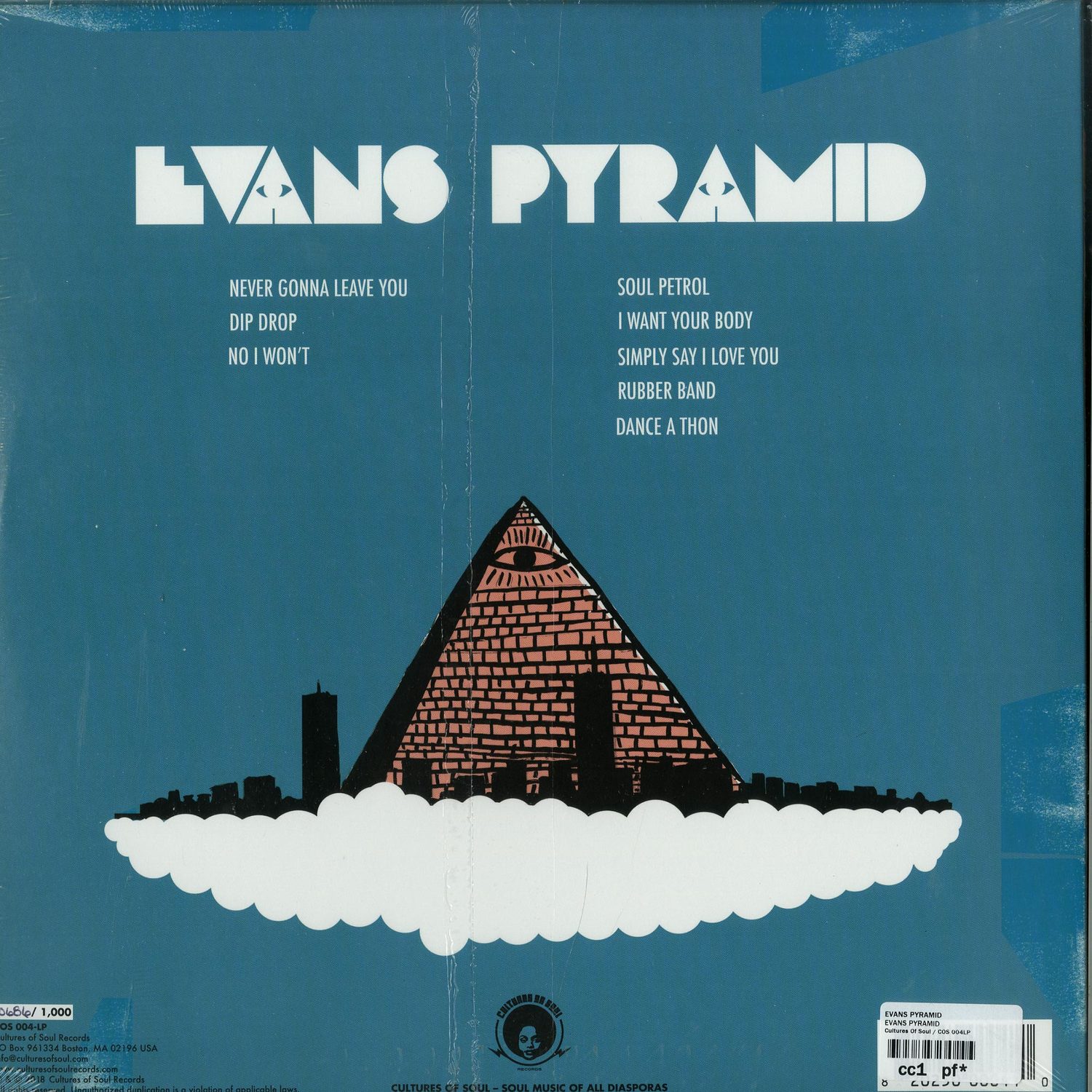 洋楽 EVANS PYRAMID / S.T. (LP) Evans Pyramid - EVANS PYRAMID
