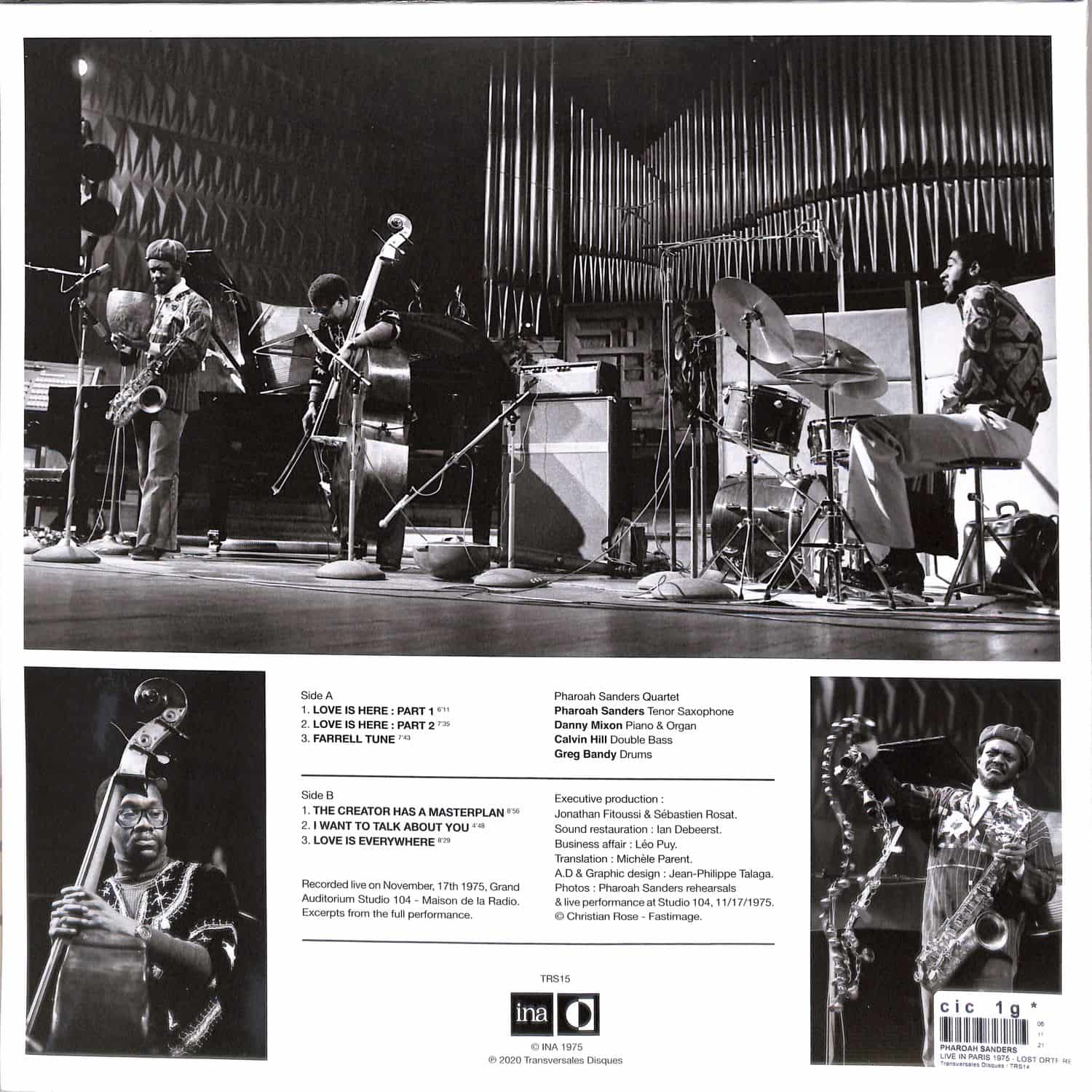 洋楽 PHAROAH SANDERS - live in paris 1975 Pharoah Sanders: Live in Paris (1975) Album Review | Pitchfork