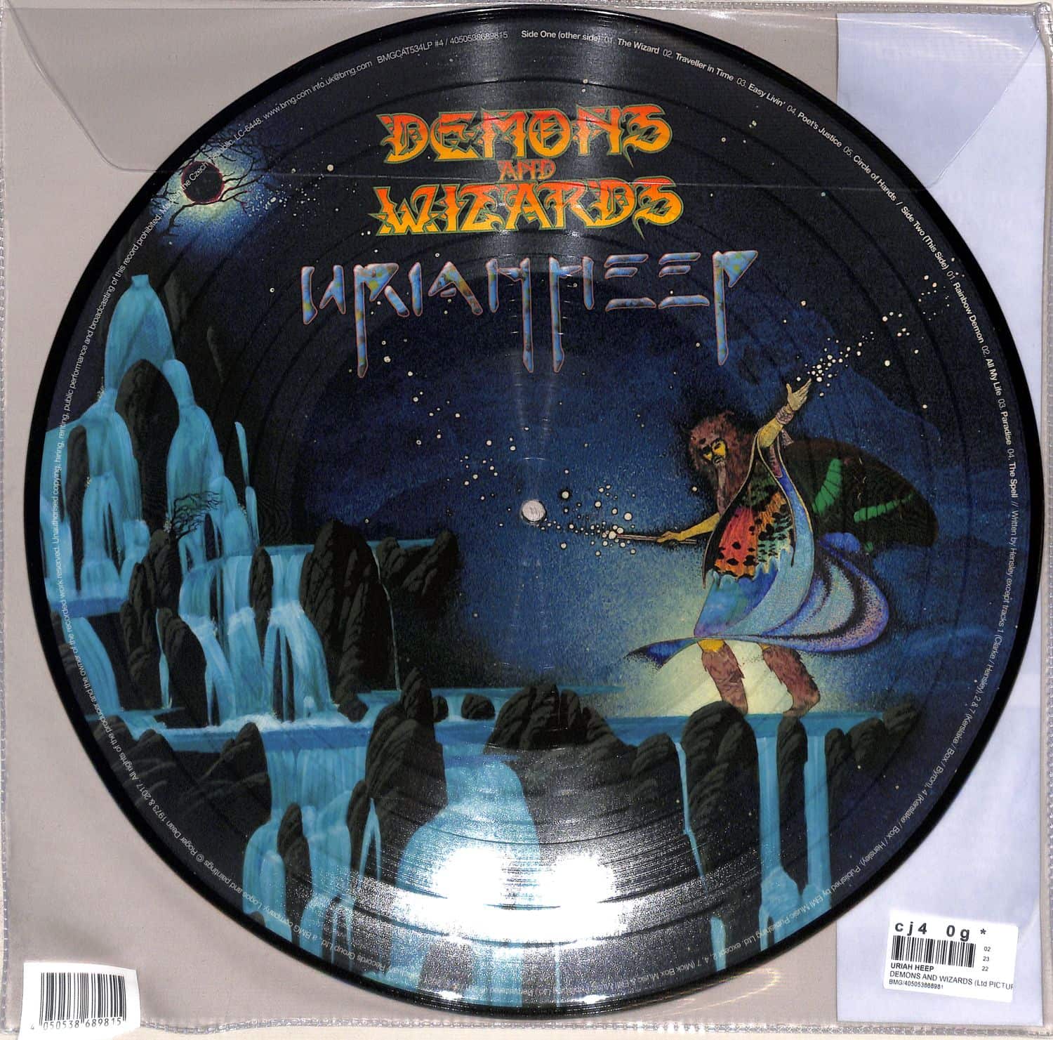 欧LP Uriah Heep Demons And Wizards (Picture Disc) BMGCAT534LP BMG 未開封 /00260 Amazon.com: Demons & Wizards: CDs & Vinyl