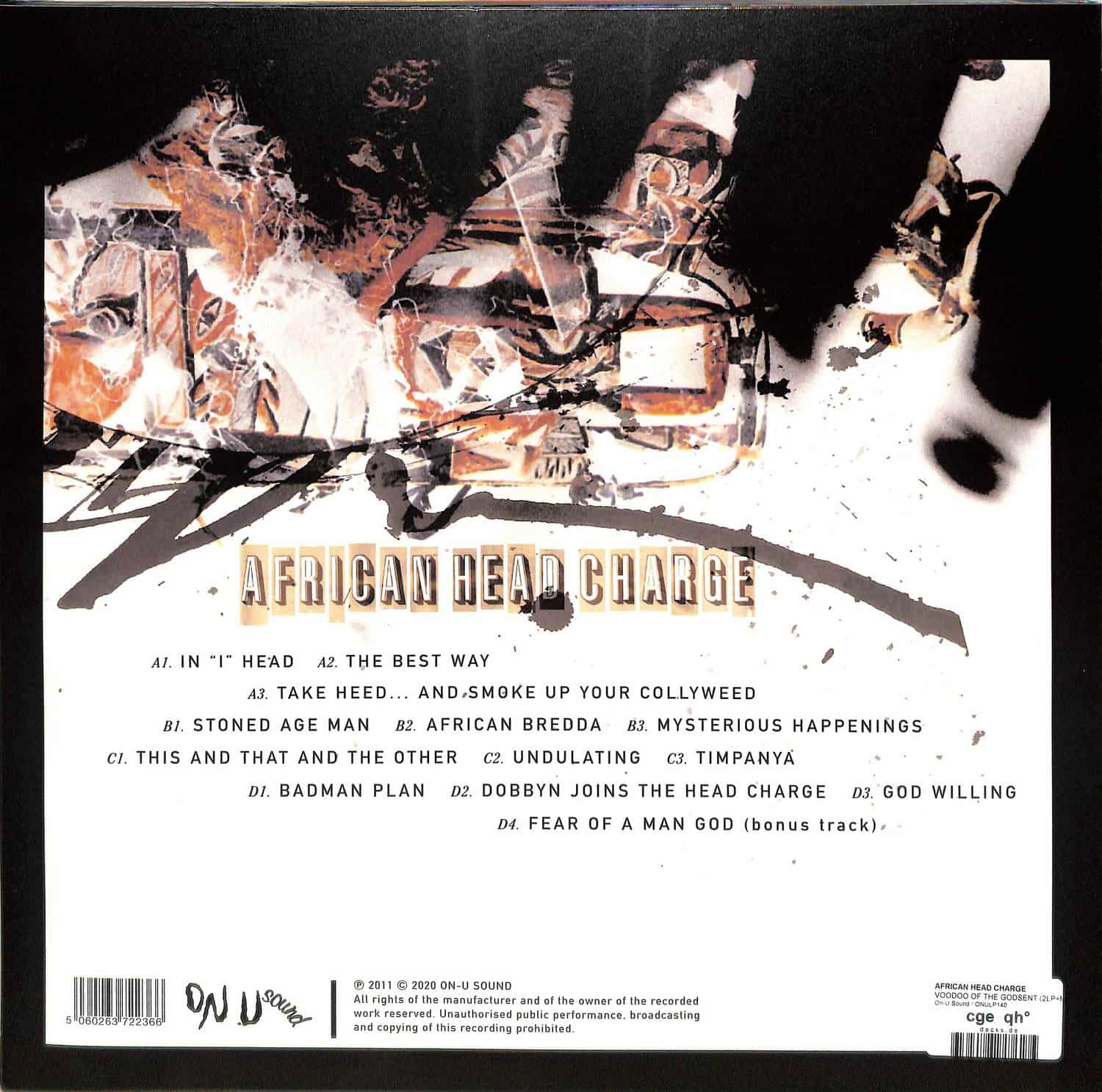 African Head Charge - VOODOO OF THE GODSENT