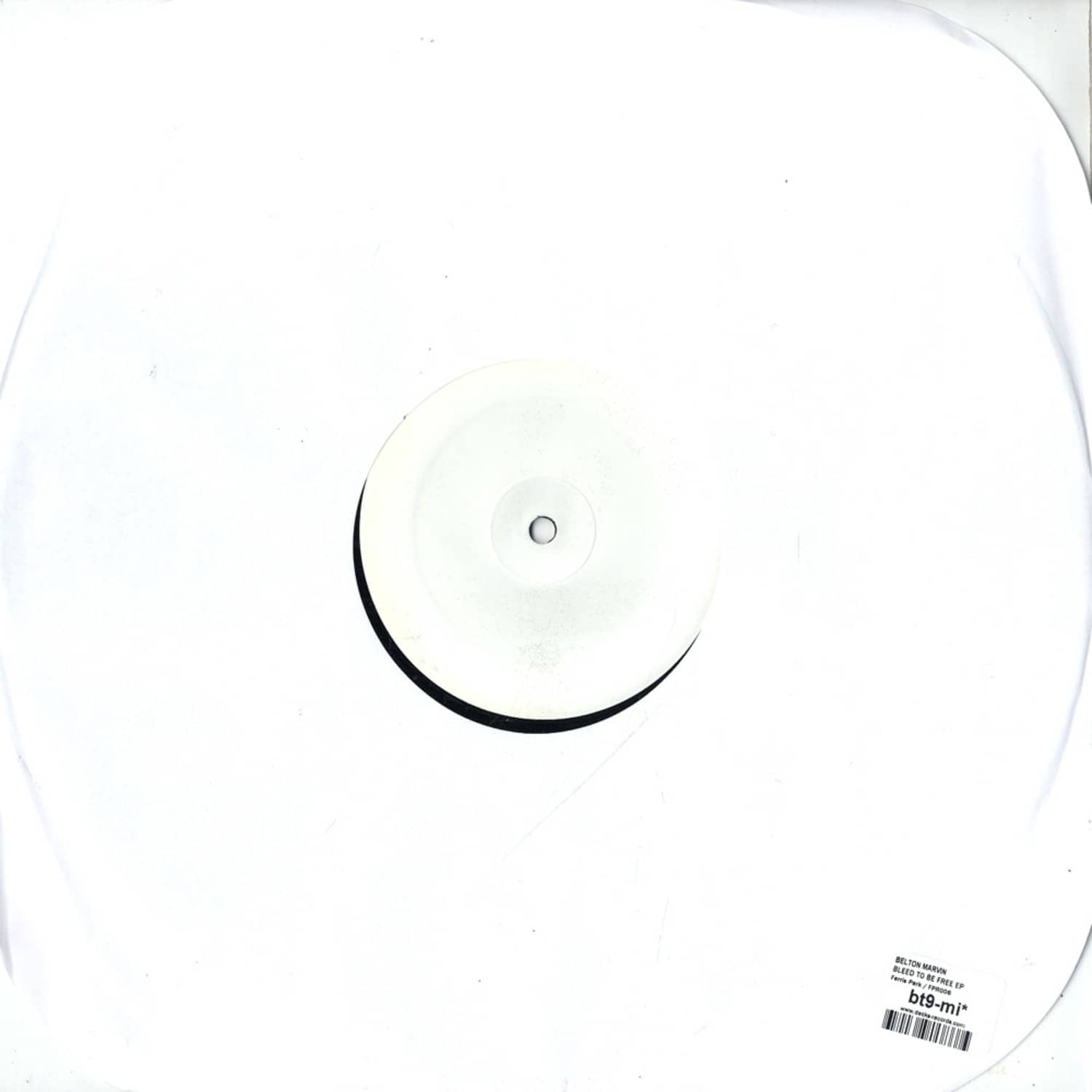 Belton Marvin - BLEED TO BE FREE EP / Ferris Park / FPR006 | 12