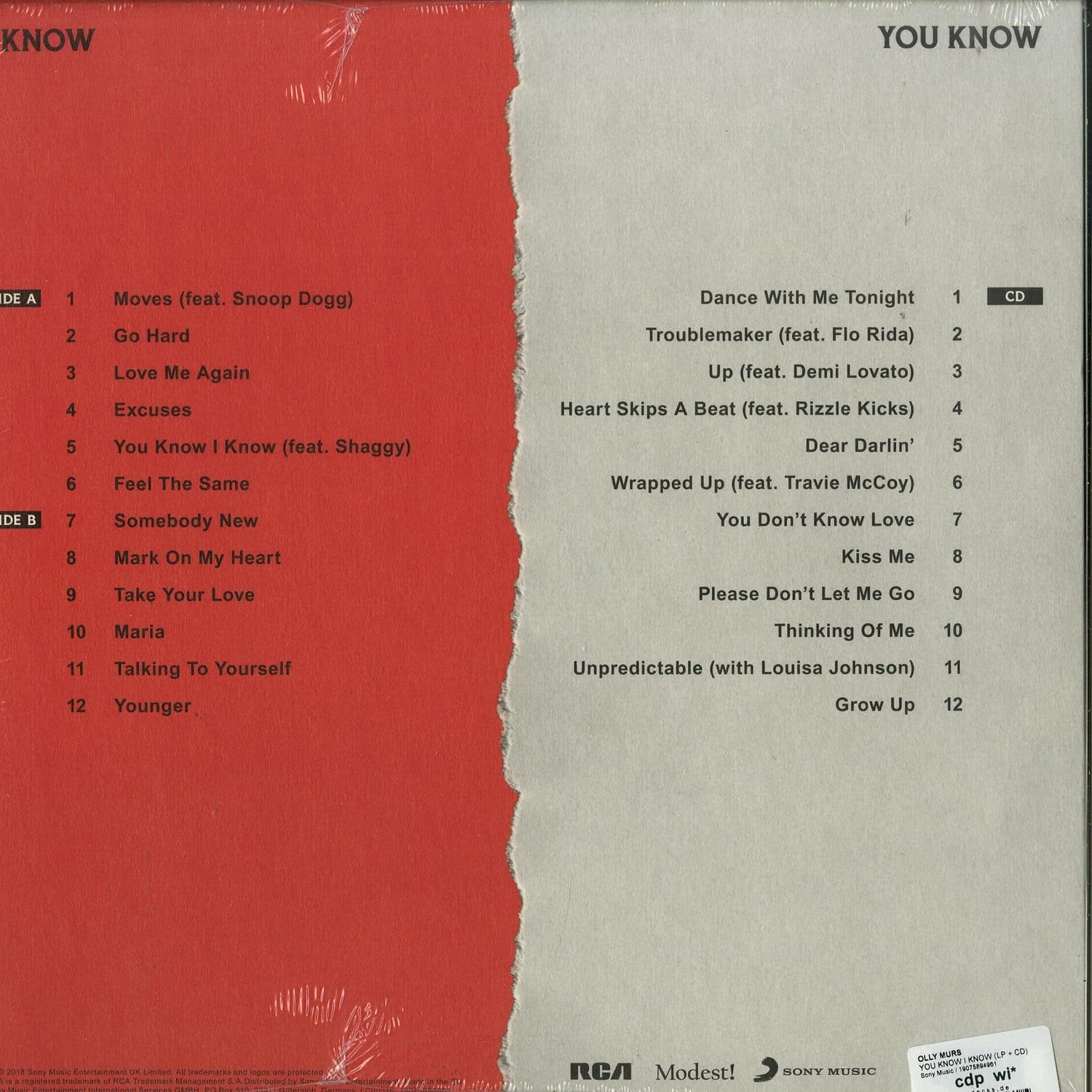 Olly Murs - YOU KNOW I KNOW