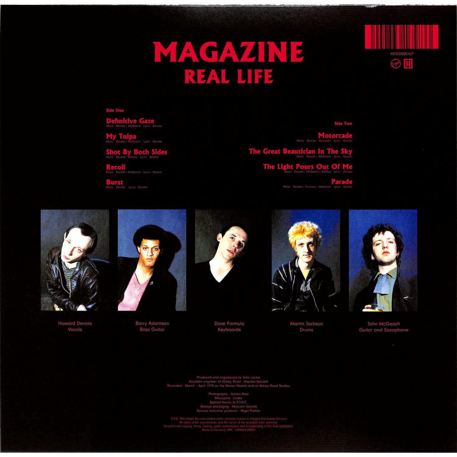 Magazine / Real アウトレット Life 国内盤LP Magazine (マガジン