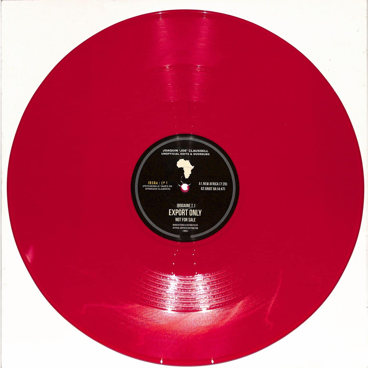 Joaquin Joe Claussell - IBOGA - THE 12 INCH EP PT1 EXTENDED