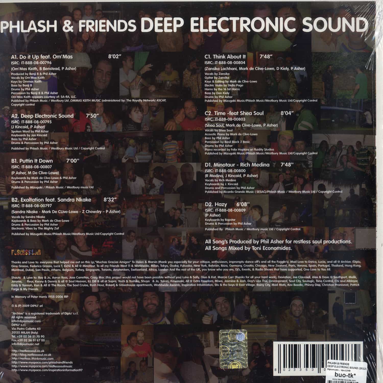 洋楽 PHLASH & FRIENDS - DEEP ELECTRONIC SOUND Phlash & Friends – Deep Electronic Sound | Releases | Discogs