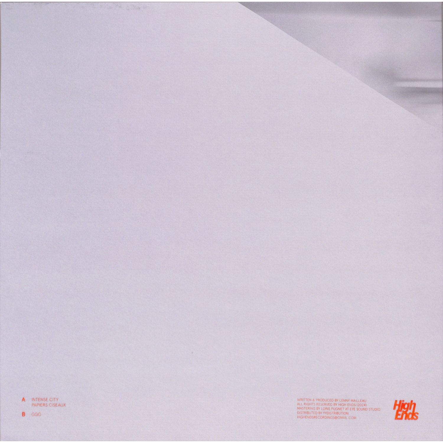 Lenny Mailleau / Intense City Lenny Mailleau / Intense City