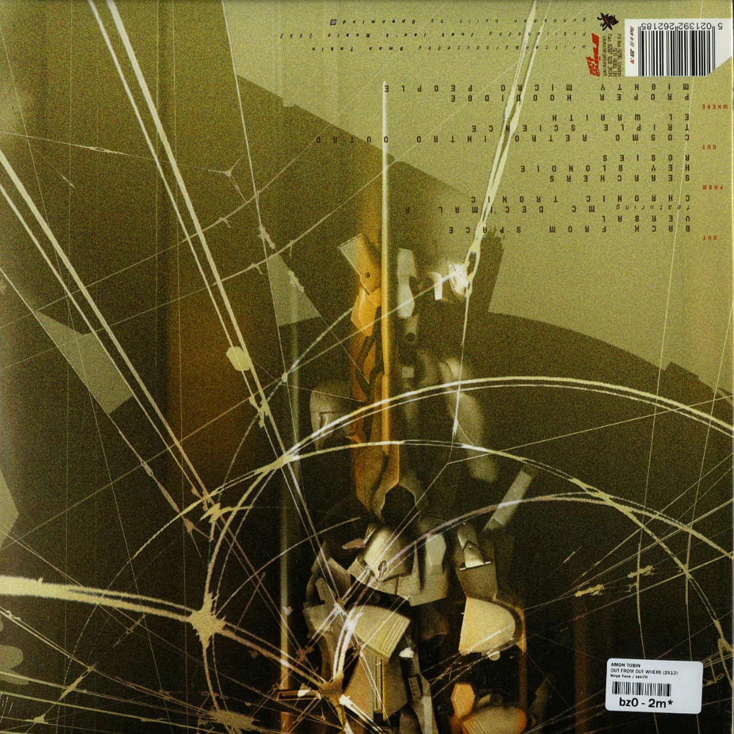 Amon Tobin - OUT FROM OUT WHERE / Ninja Tune / zen70 | 2x12 Inch