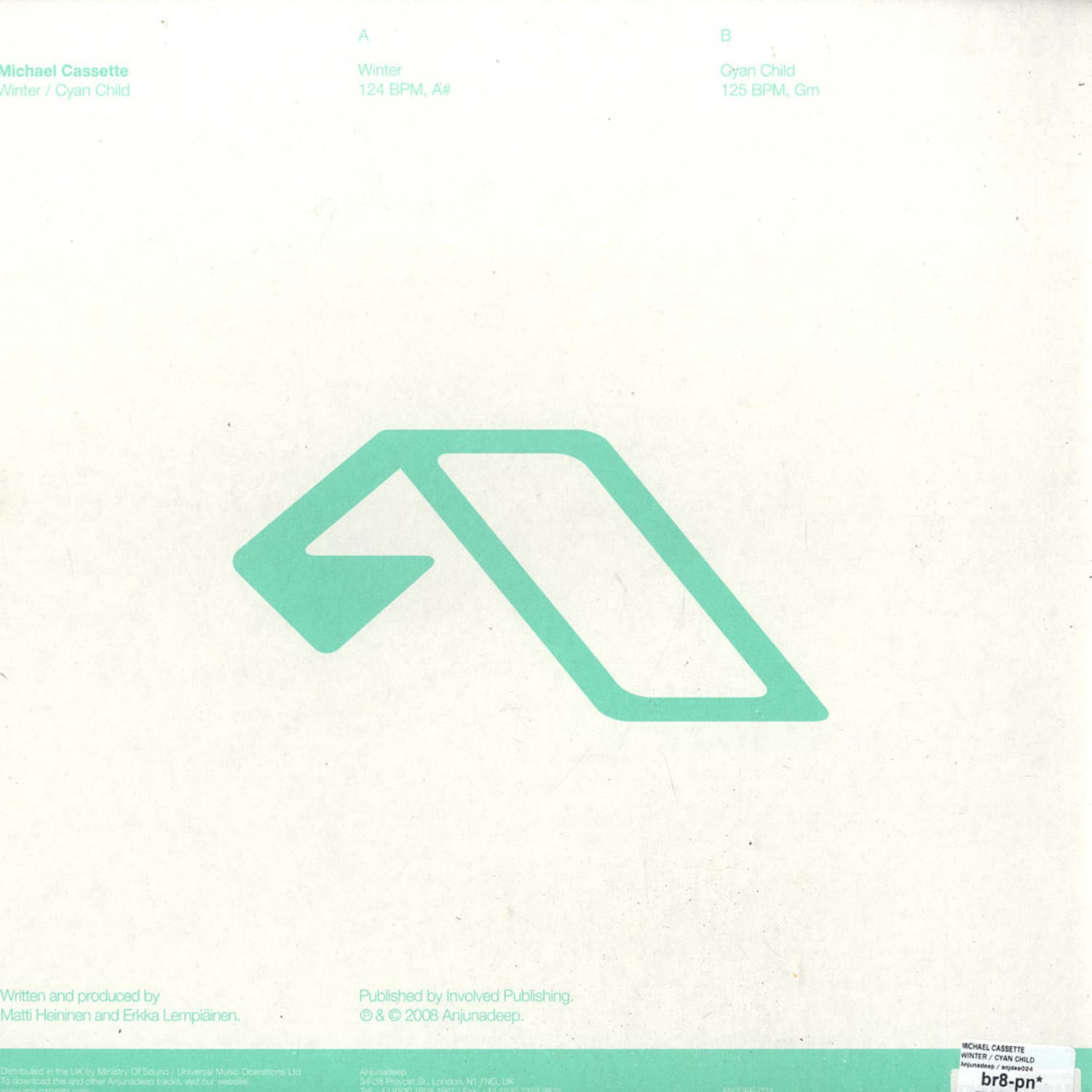 Michael Cassette - WINTER / CYAN CHILD