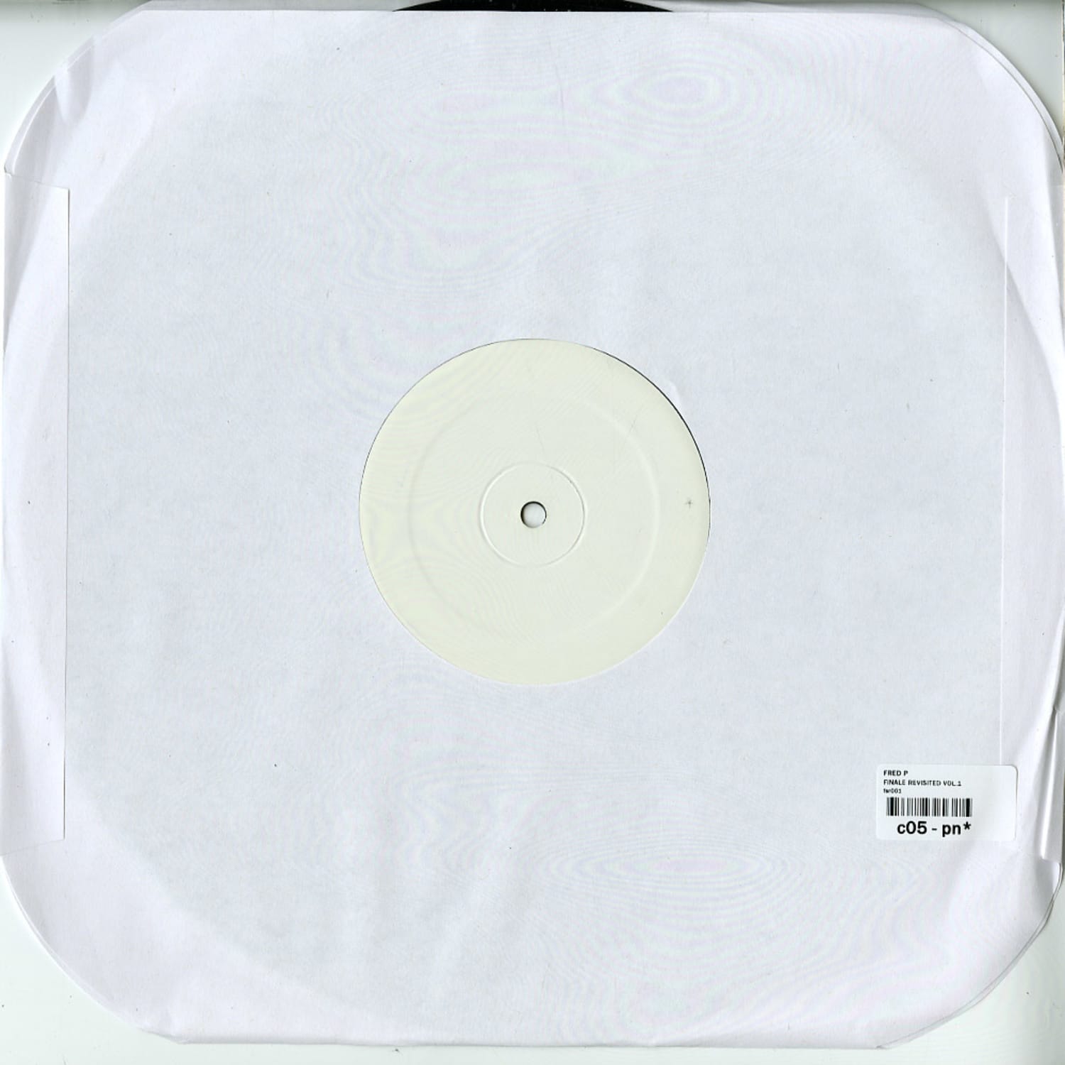 激レア12！Fred P. - Finale Revisited Vol. 1 Fred P. – Finale Revisited Vol 1 – Vinyl (12
